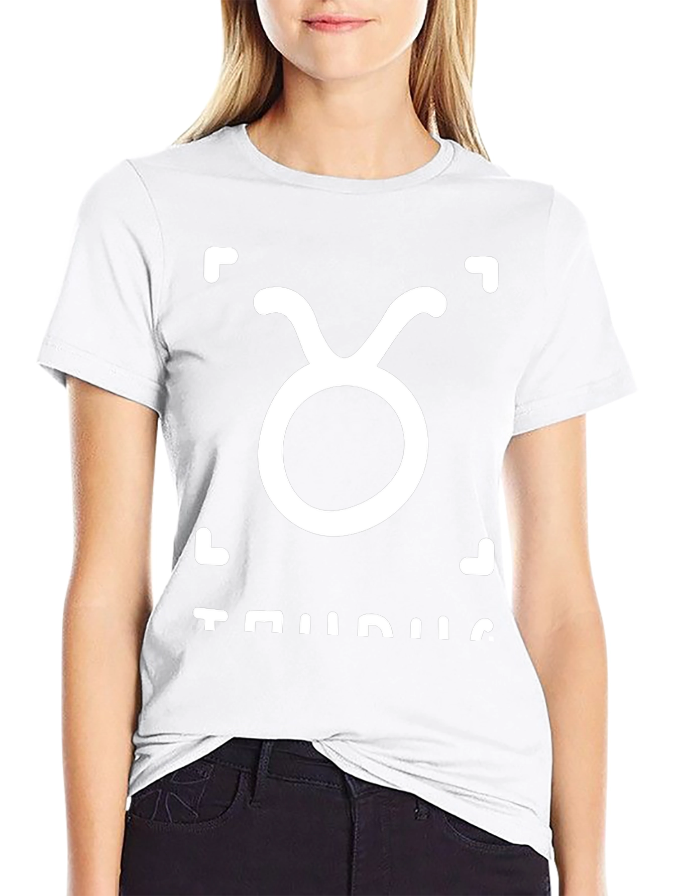 Taurus Zodiac Sign Black Graphic Tee