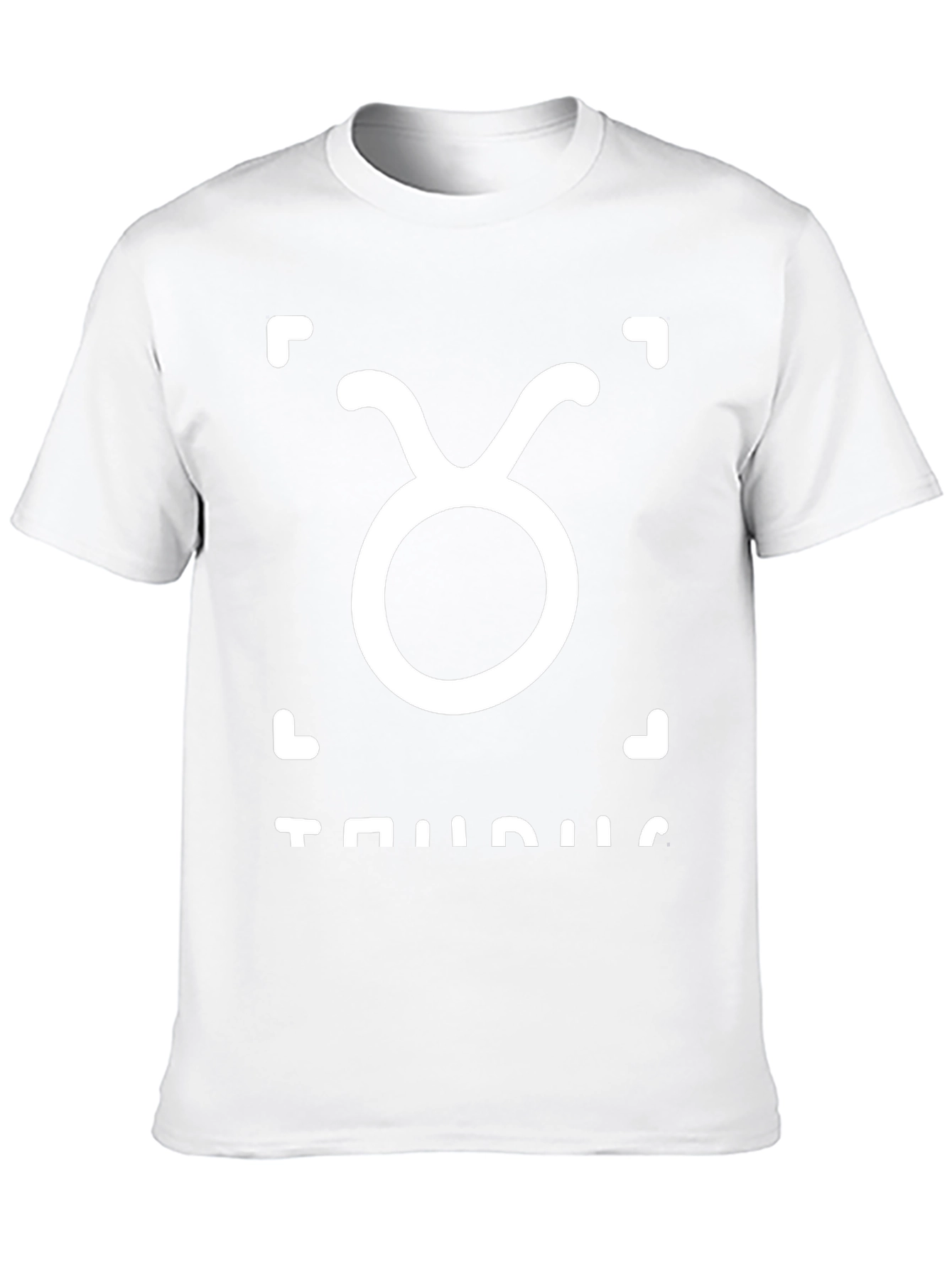 Taurus Zodiac Sign Black Graphic Tee