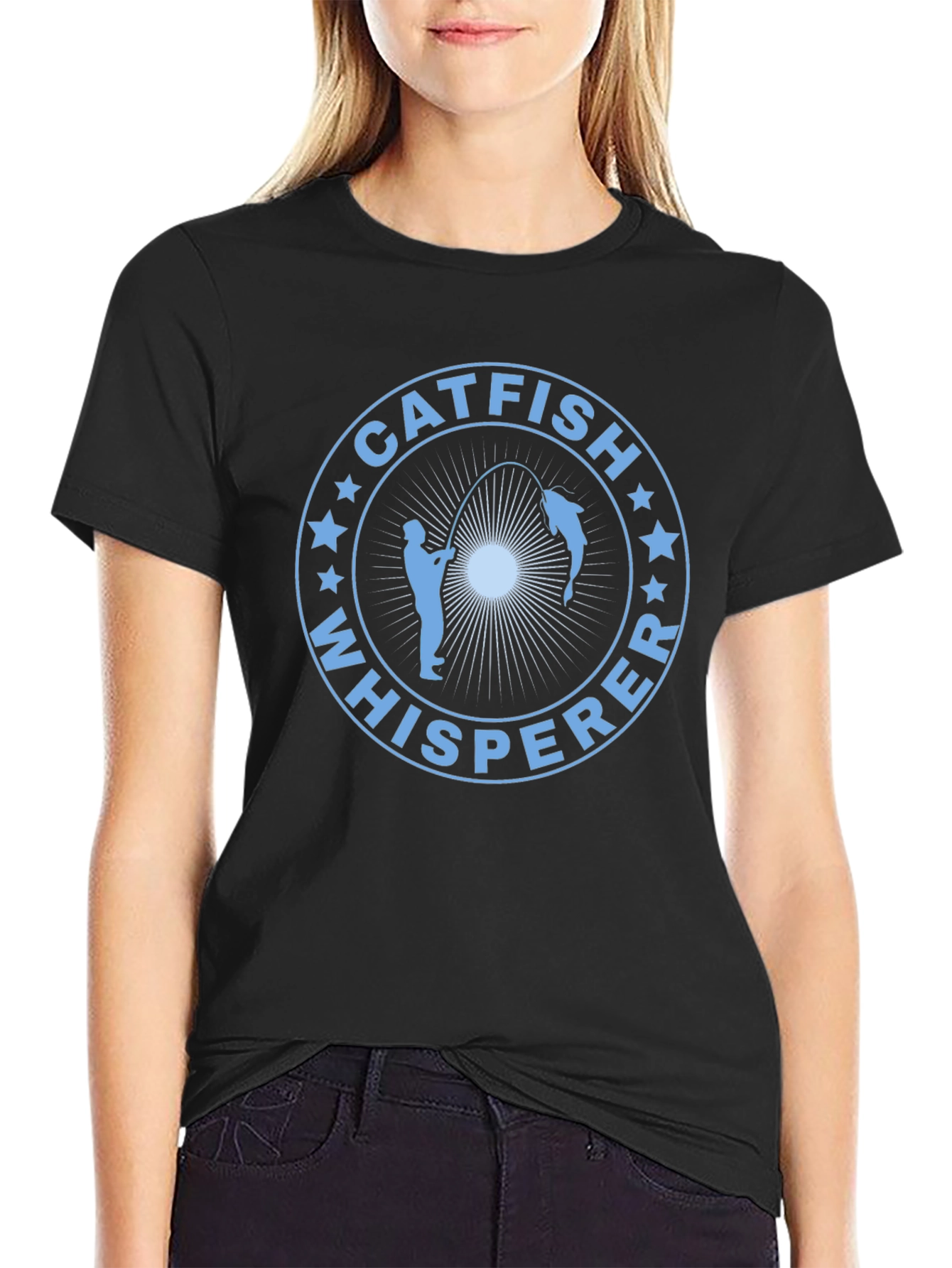 Catfish Whisperer Graphic Tee - Fishing Shirt