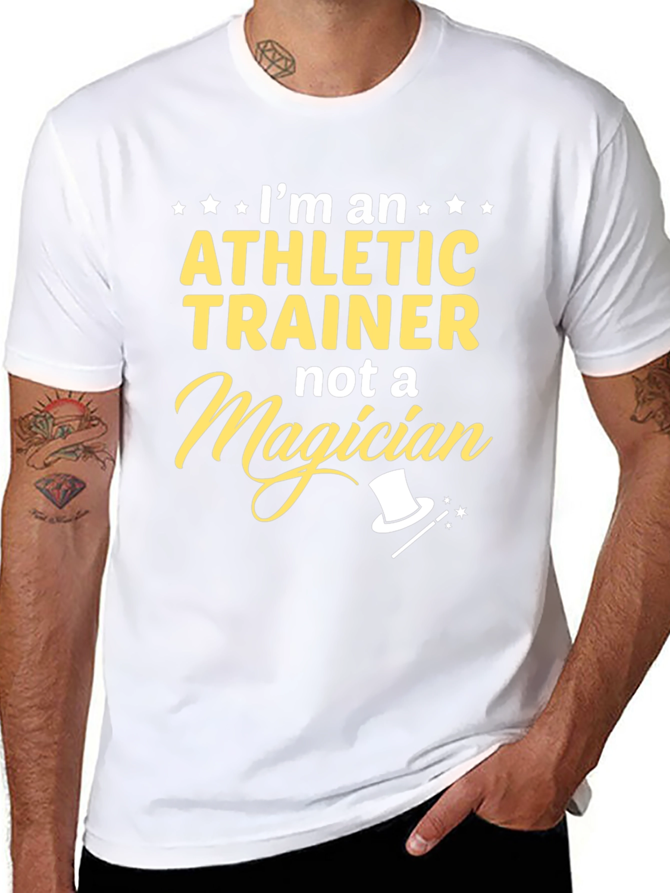 Athletic Trainer Novelty Graphic Tee