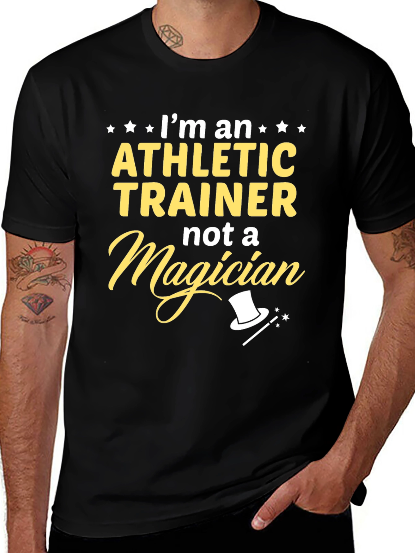 Athletic Trainer Novelty Graphic Tee