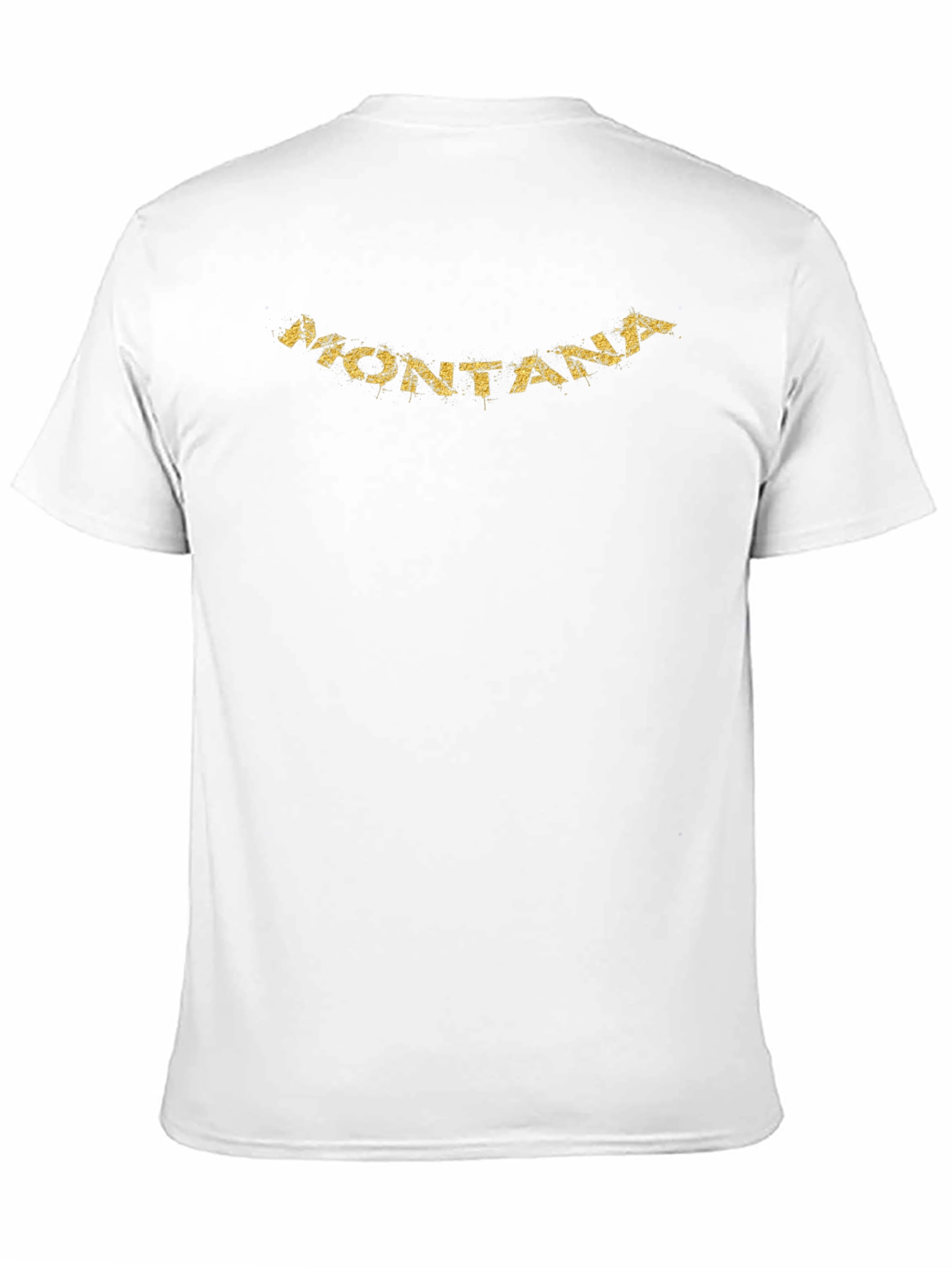Montana Graphic Tee - Black Cotton Comfort