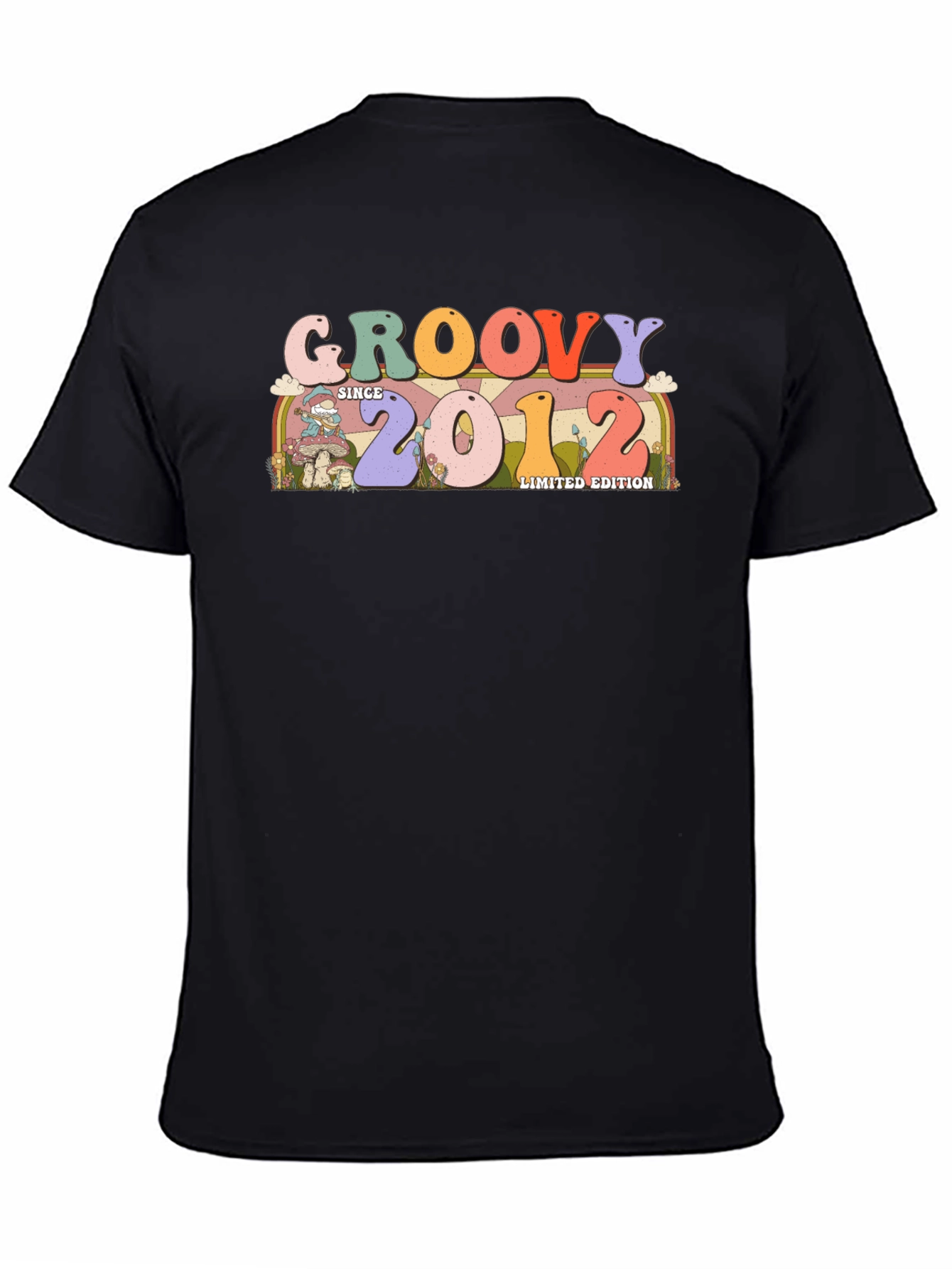 Groovy Since 2012 Limited Edition Black T-Shirt