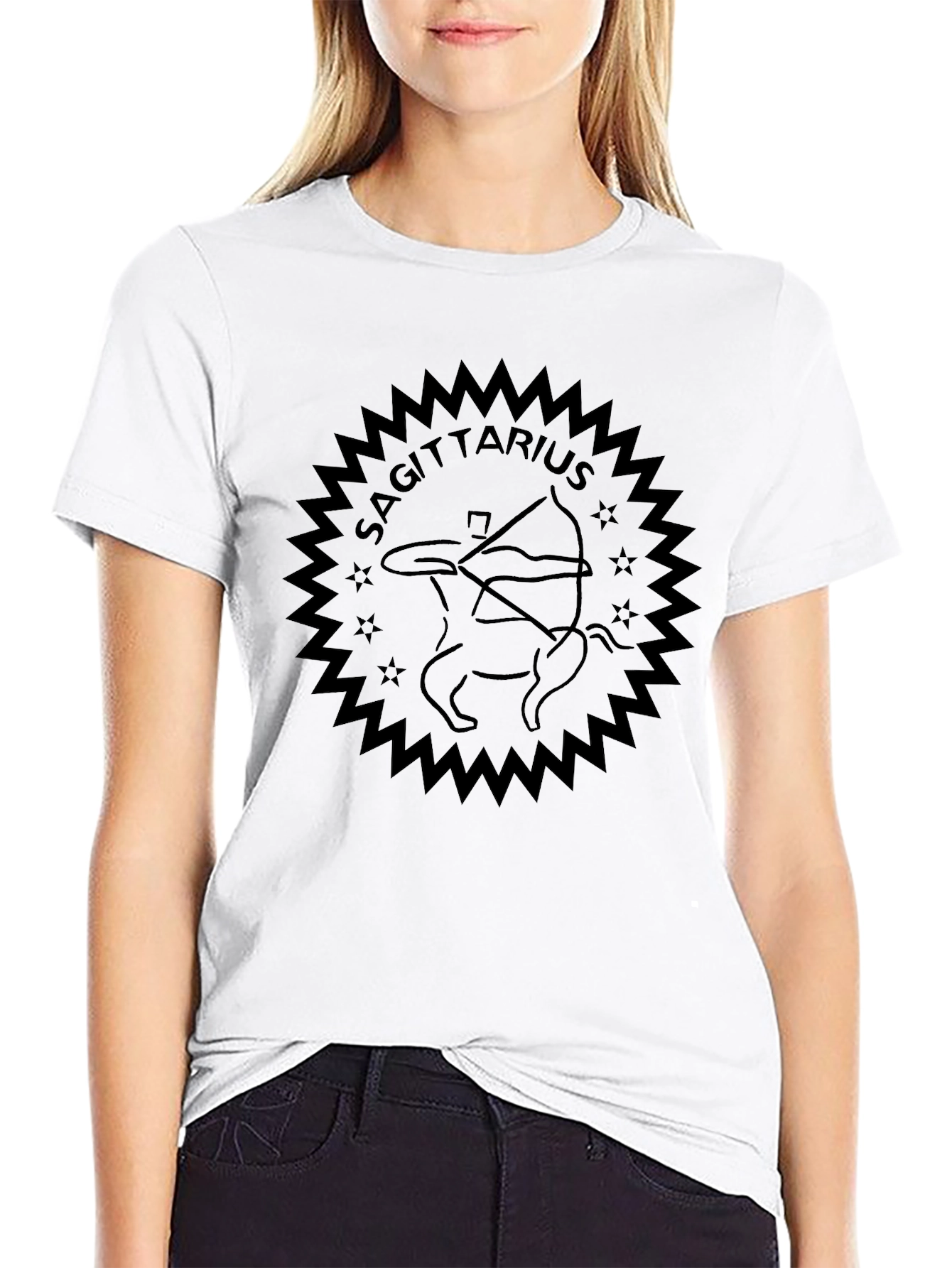 Sagittarius Zodiac Sign Graphic T-Shirt