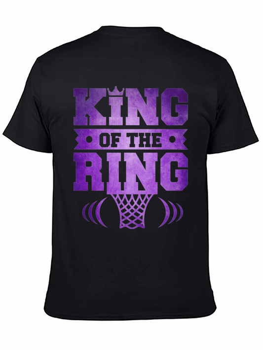 King of the Ring Graphic Tee - Basketball Fan T-Shirt