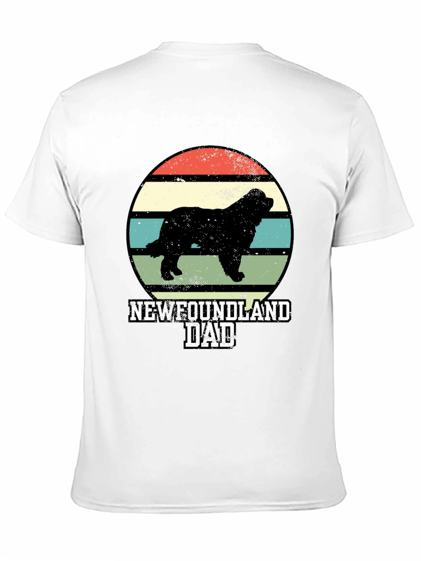 Newfoundland Dad Retro T-Shirt
