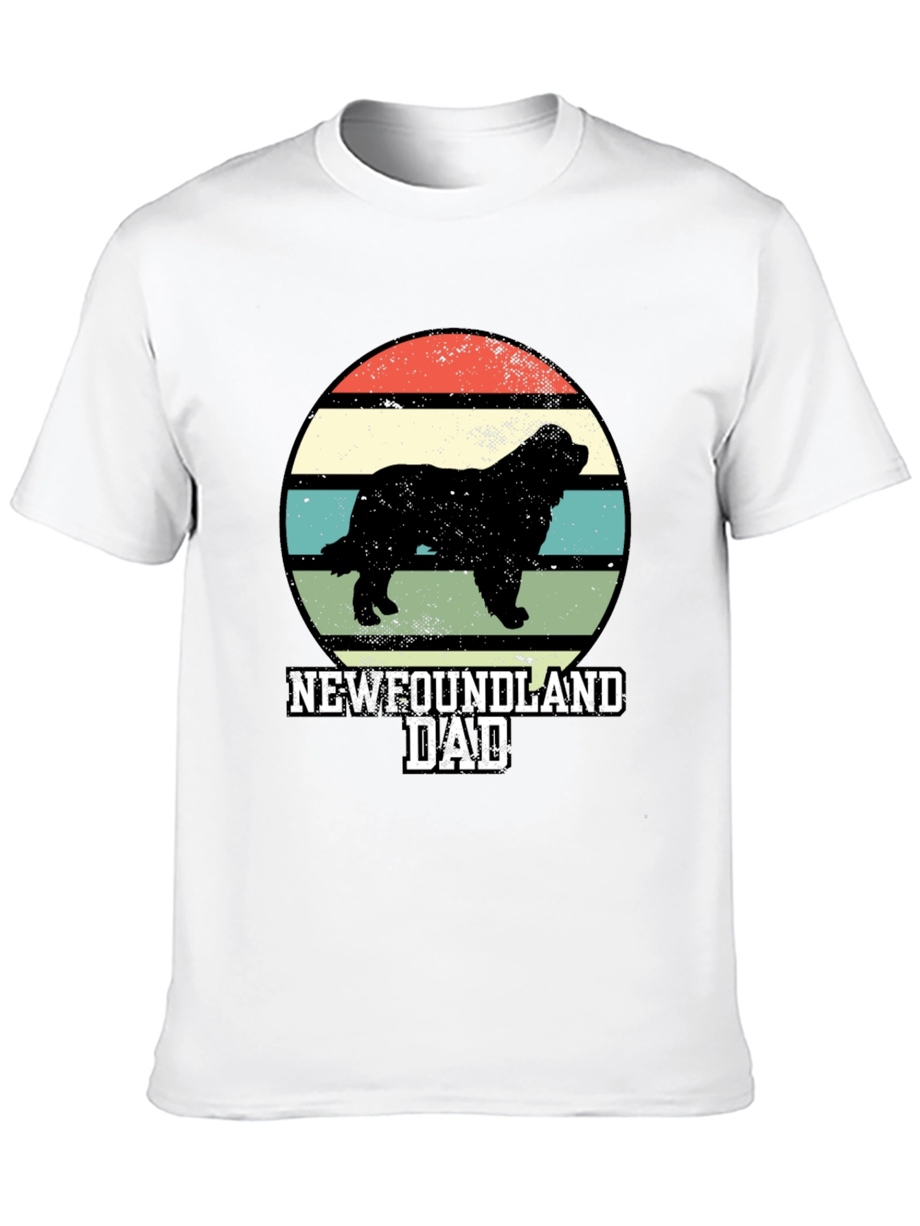 Newfoundland Dad Retro T-Shirt