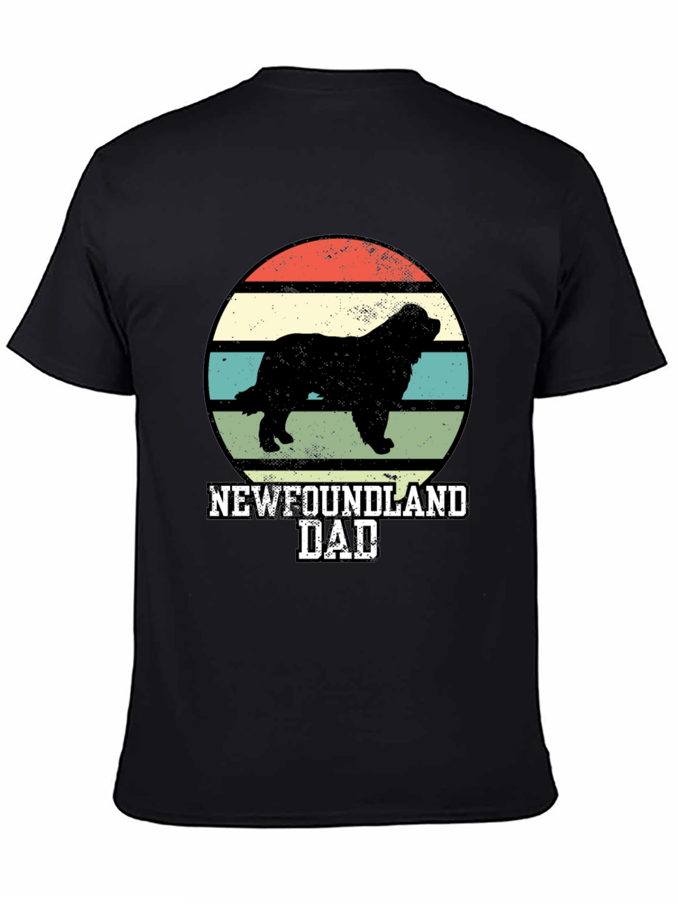 Newfoundland Dad Retro T-Shirt