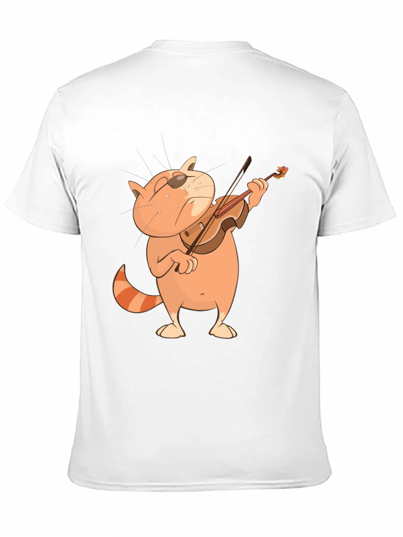 Cat Violinist Graphic Tee