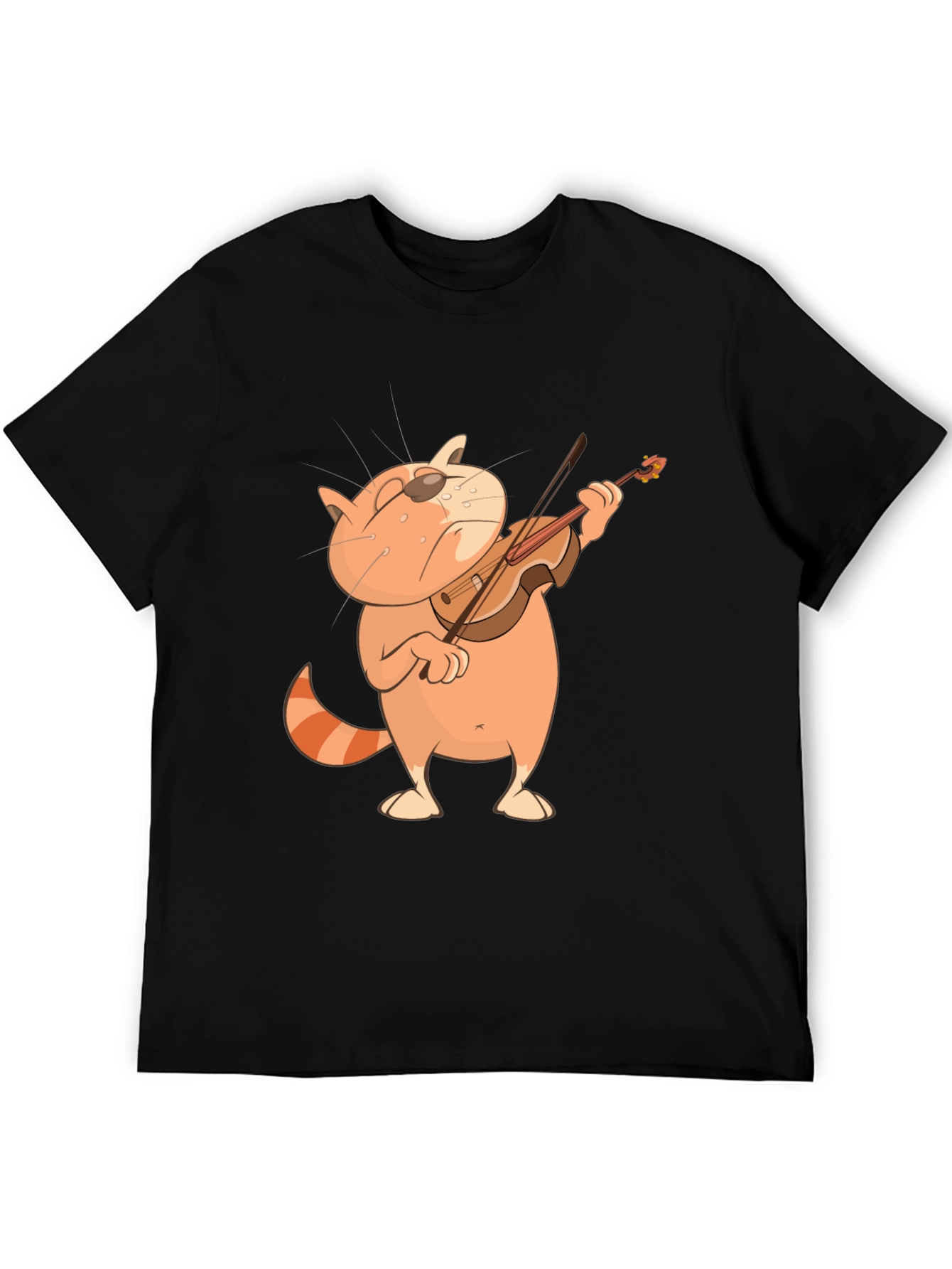 Cat Violinist Graphic Tee