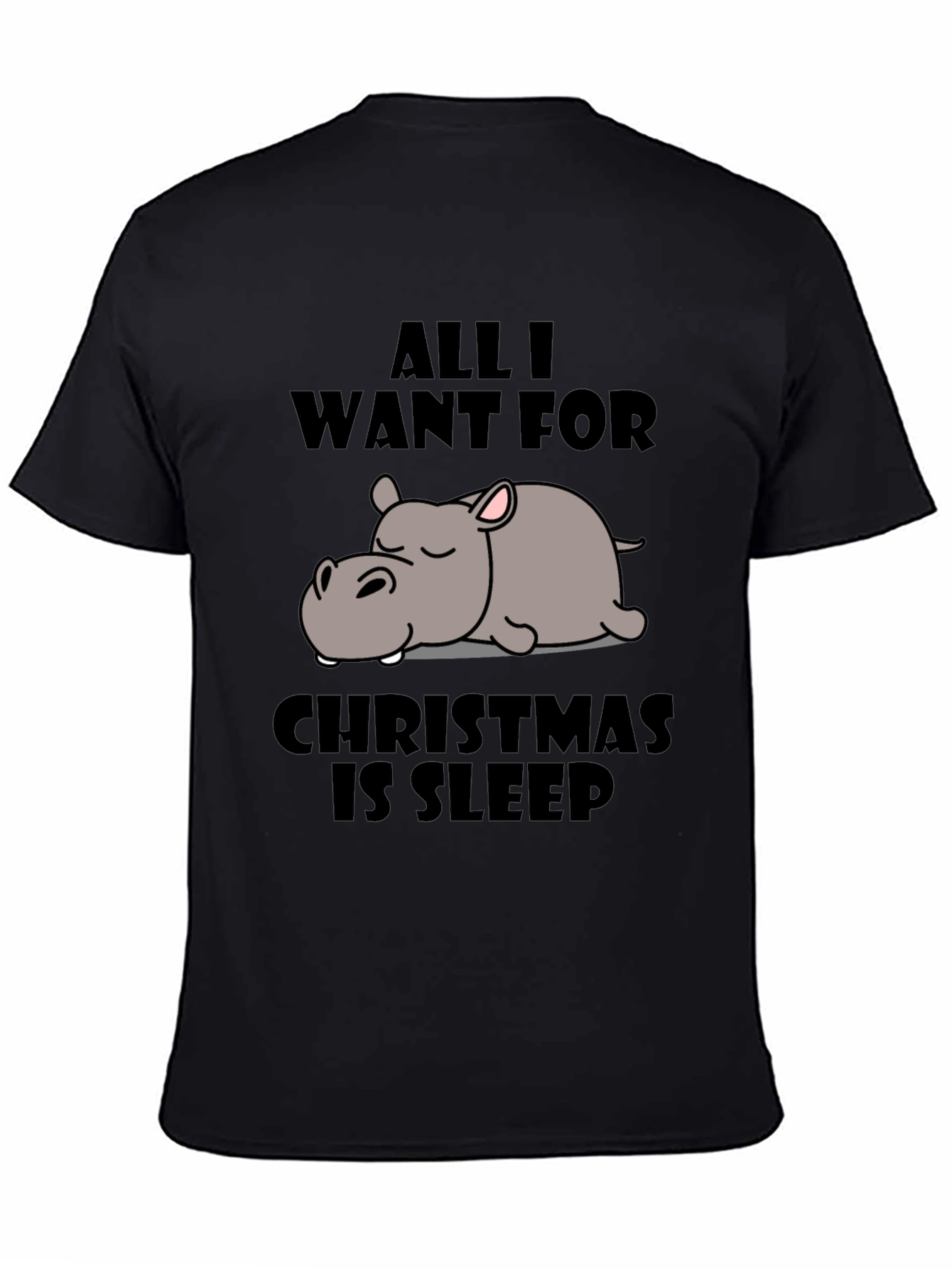 All I Want for Christmas Sleep T-Shirt