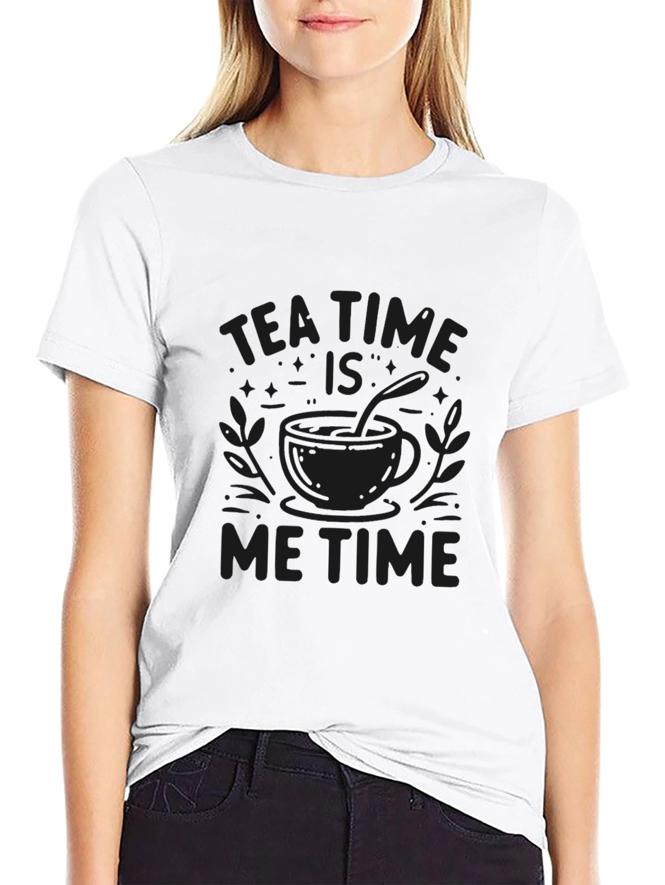 Tea Time Is Me Time Graphic Tee