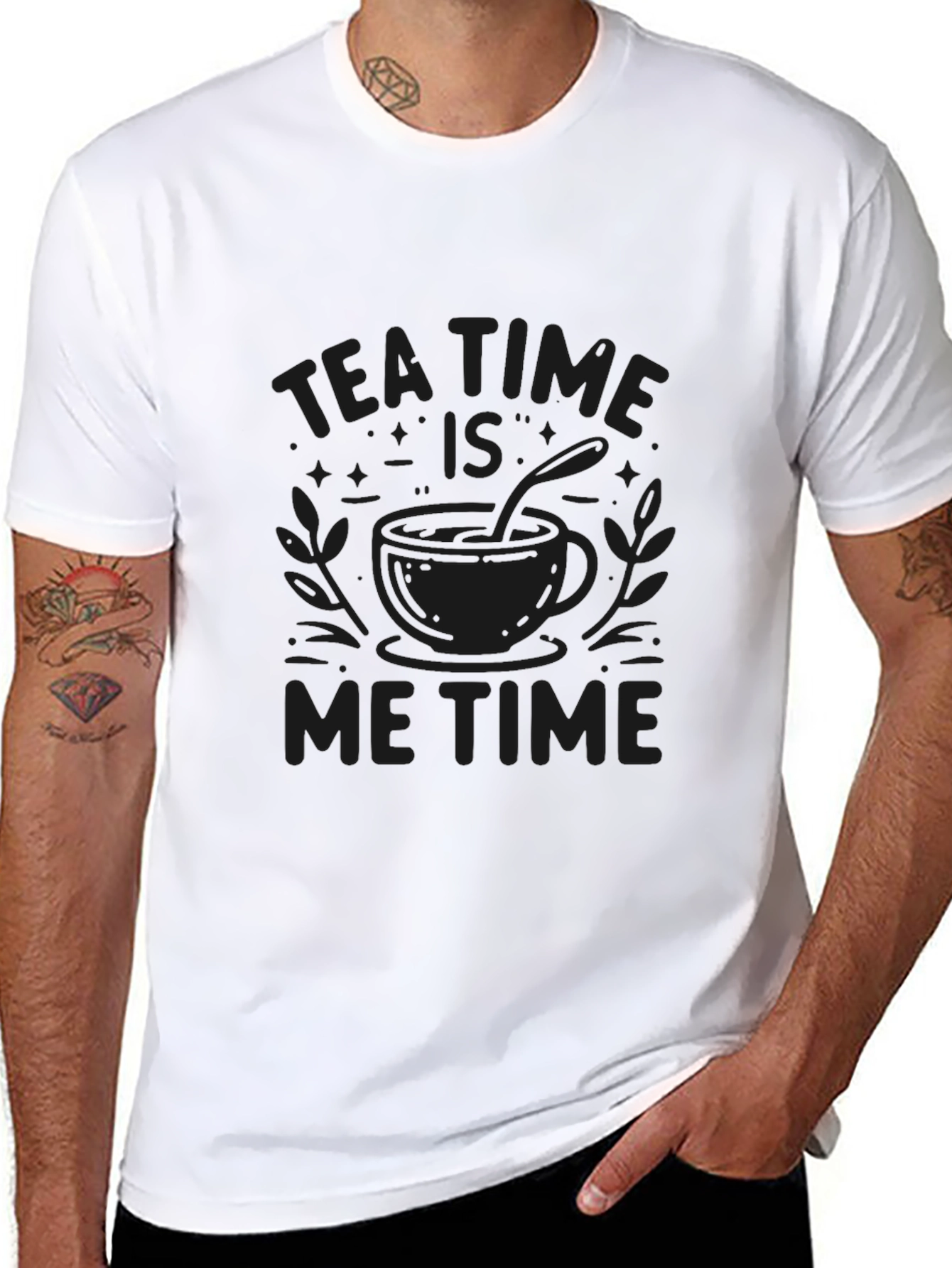 Tea Time Is Me Time Graphic Tee