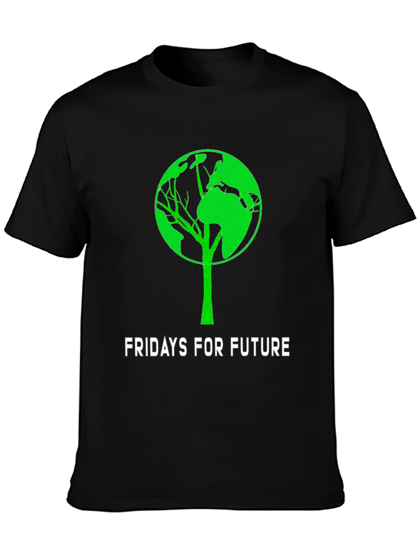 Fridays For Future Earth Tree Graphic Tee