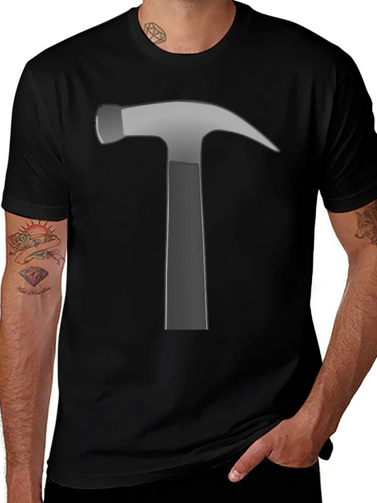 Hammer Graphic Tee - Construction Worker Gift