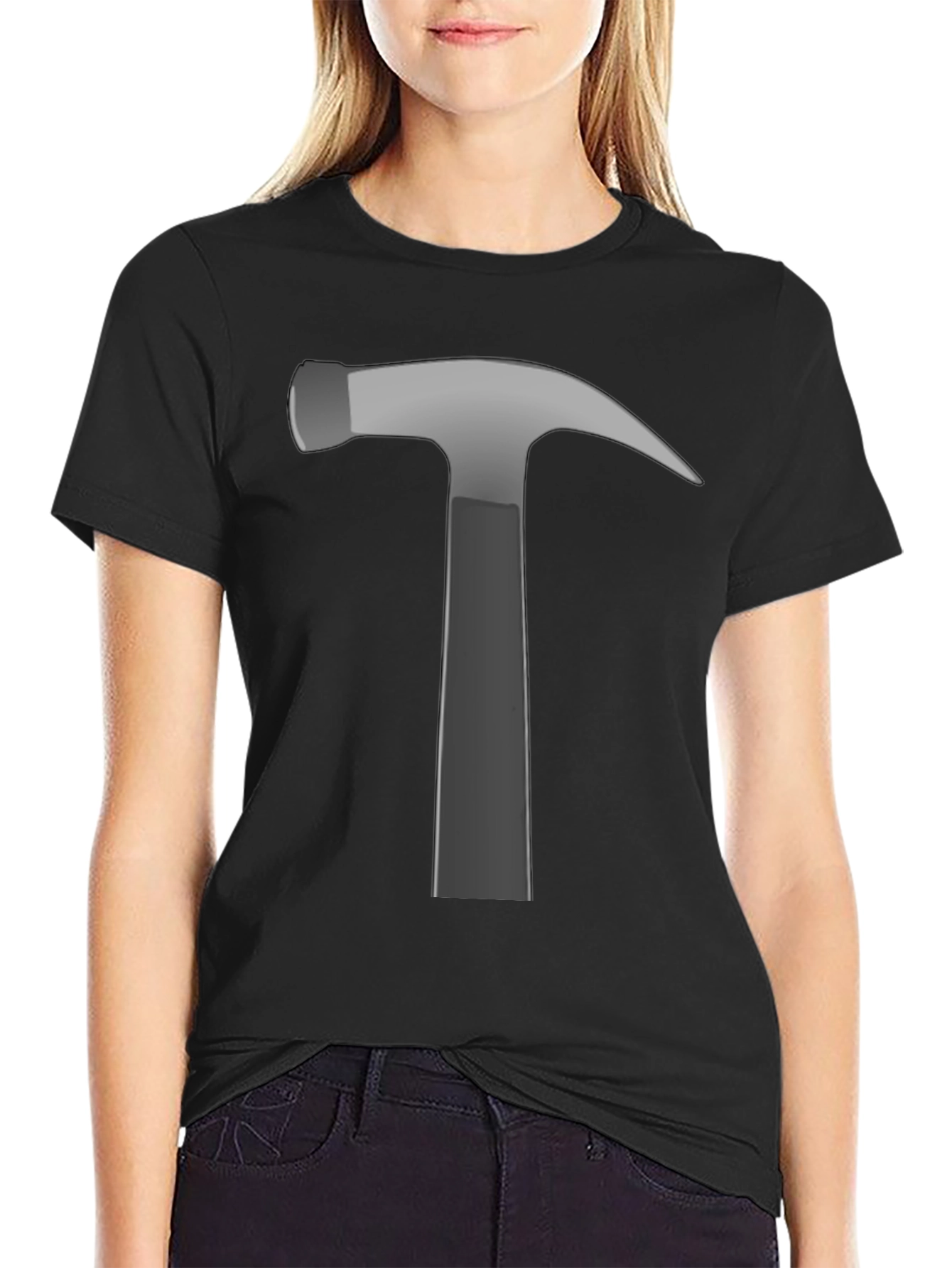 Hammer Graphic Tee - Construction Worker Gift