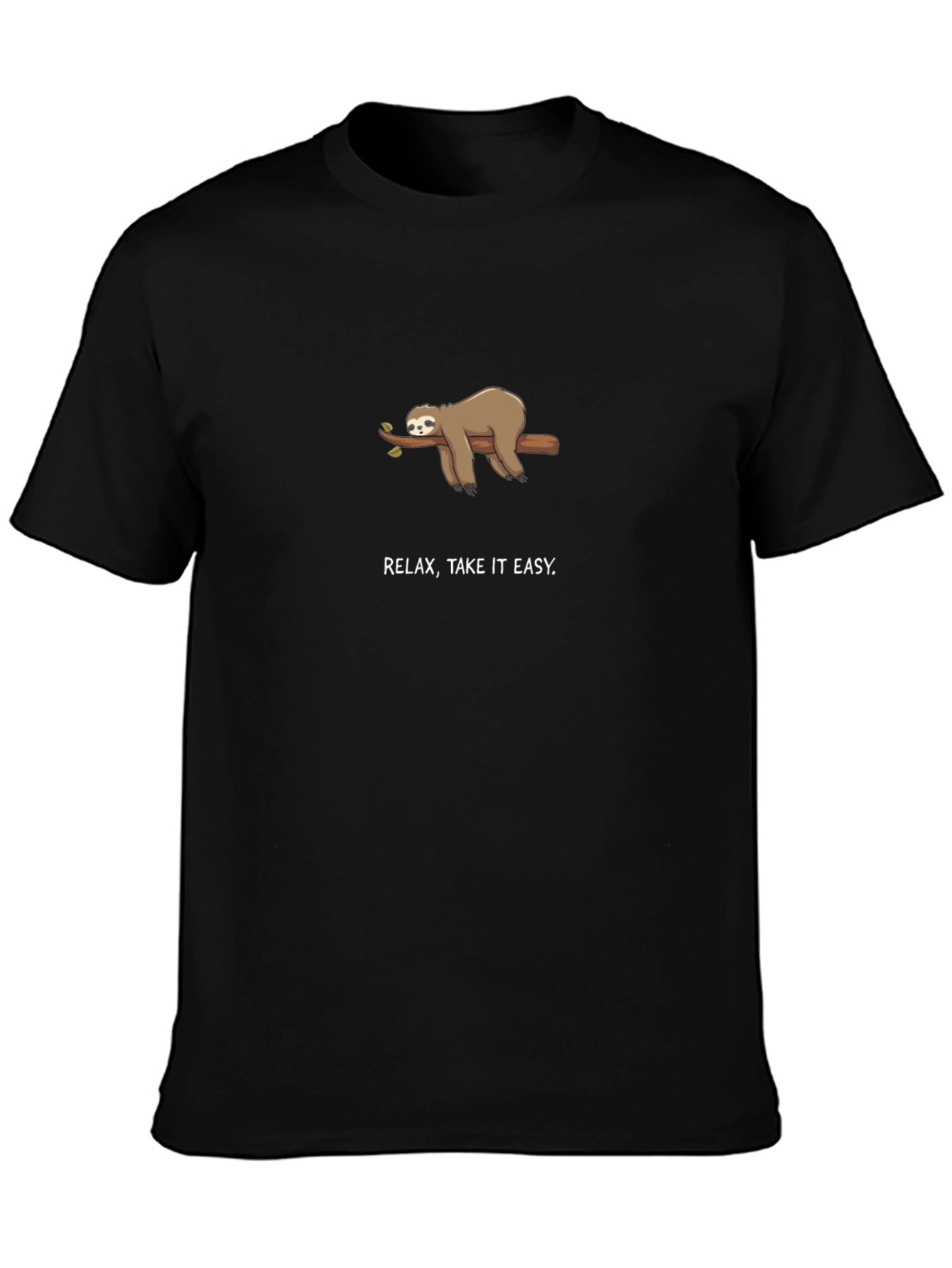 Relax Sloth Graphic T-Shirt - Comfy & Casual