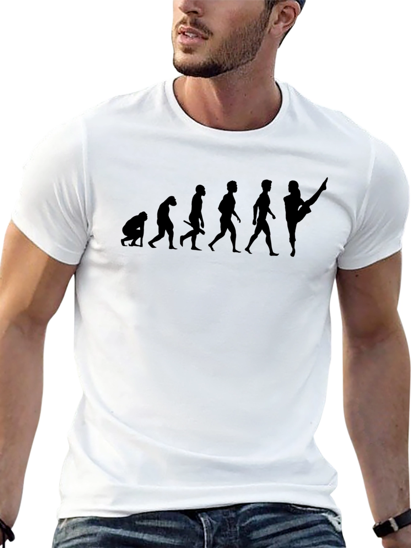Evolution of Dance T-Shirt - Black Cotton Tee