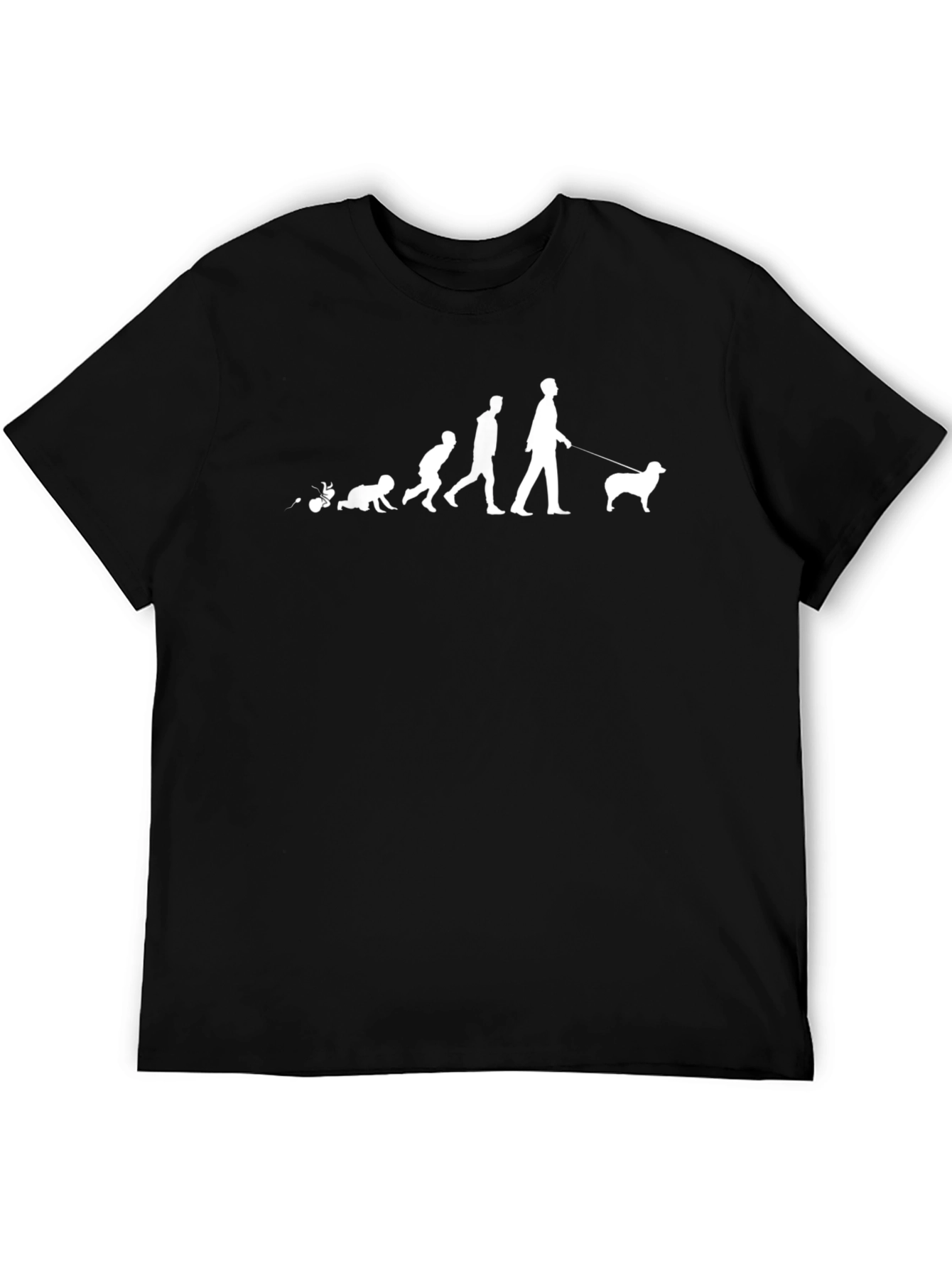 Evolution of Dog Walker T-Shirt