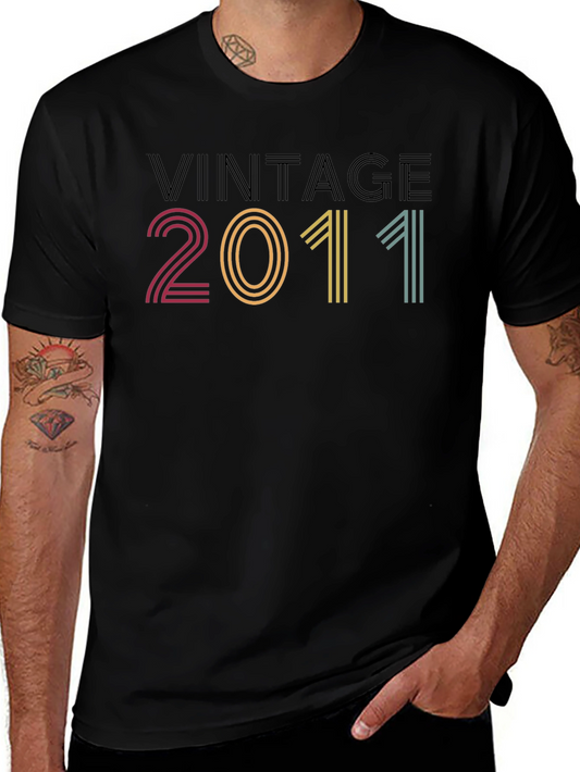 Vintage 2011 T-Shirt - Birthday Gift