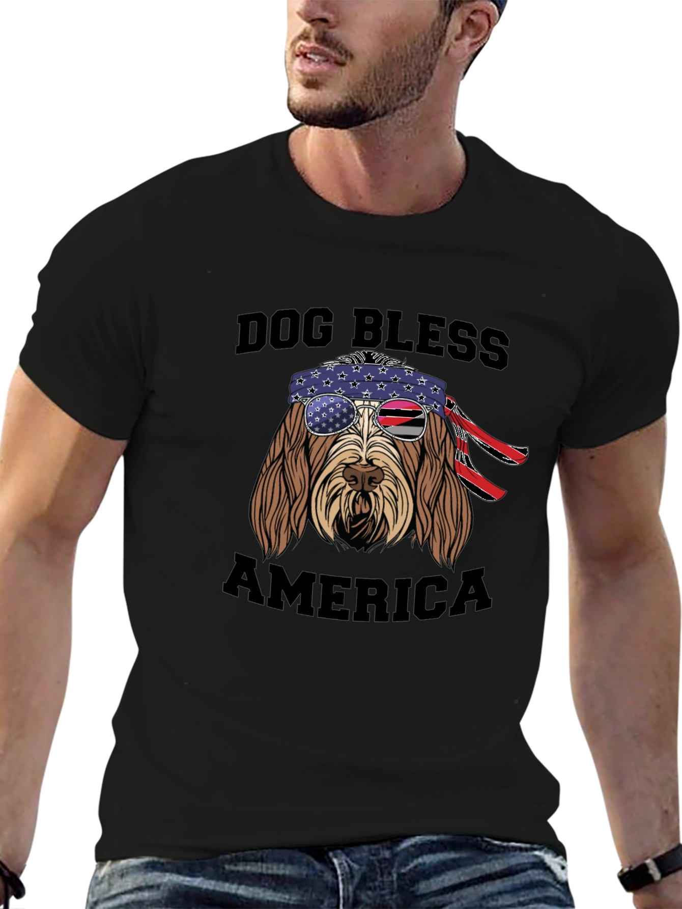 Dog Bless America T-Shirt