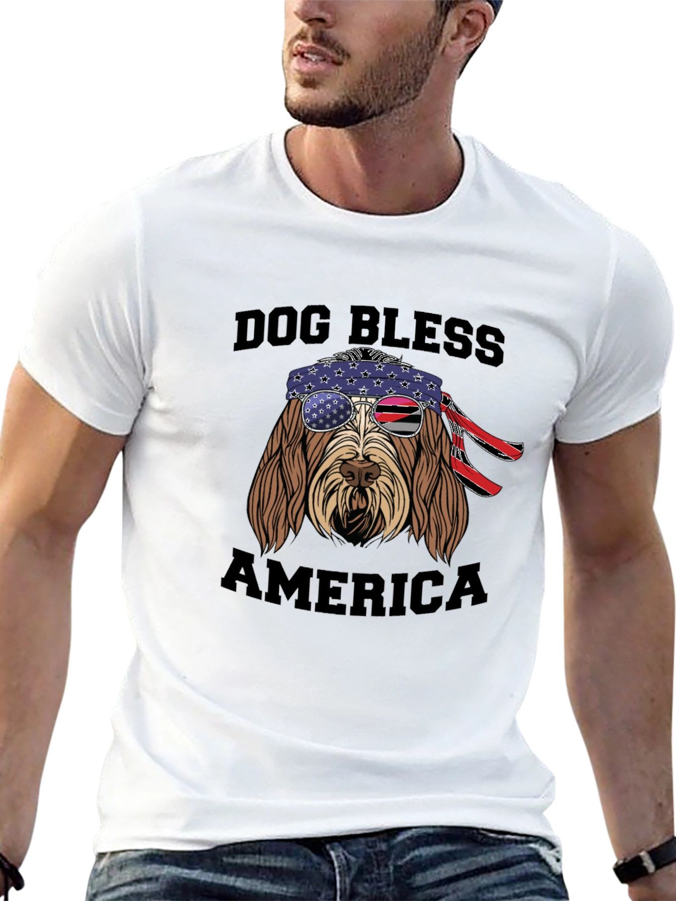 Dog Bless America T-Shirt