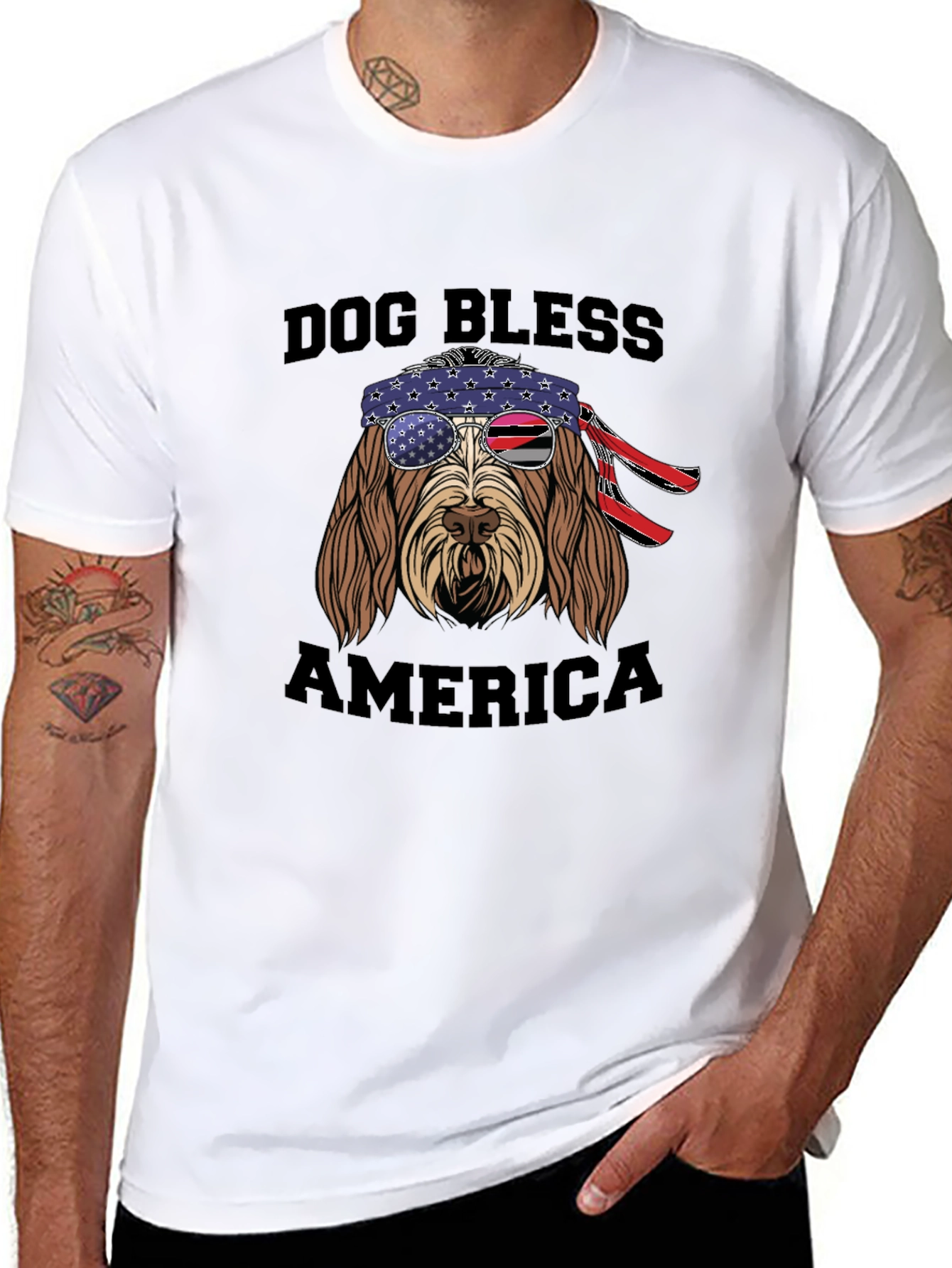 Dog Bless America T-Shirt