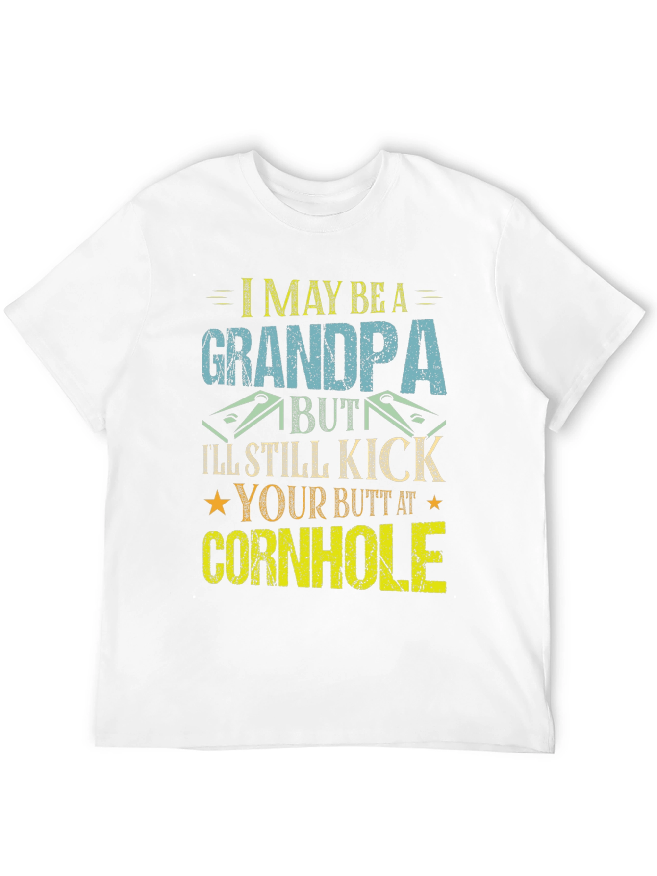 Funny Grandpa Cornhole T-Shirt