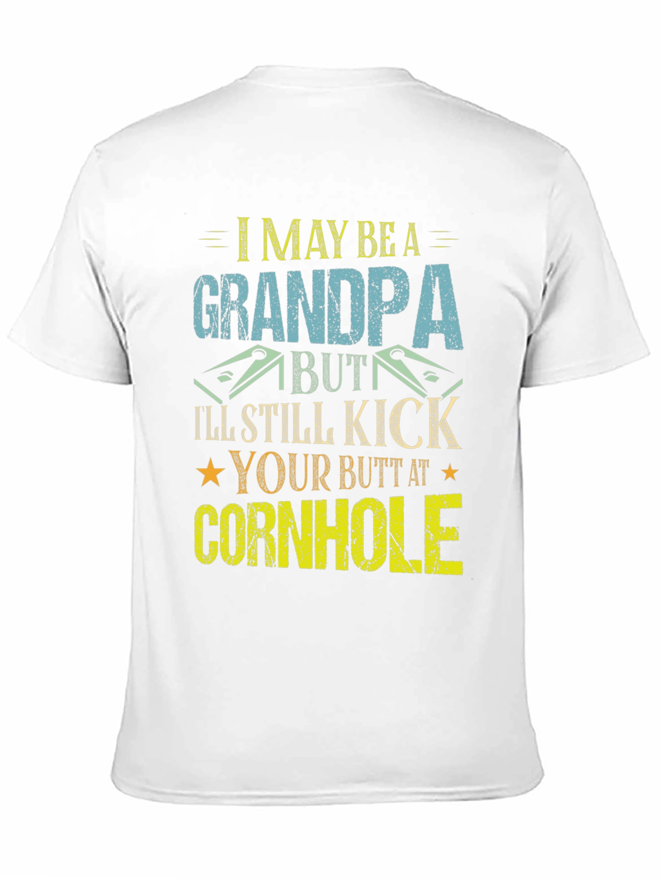 Funny Grandpa Cornhole T-Shirt