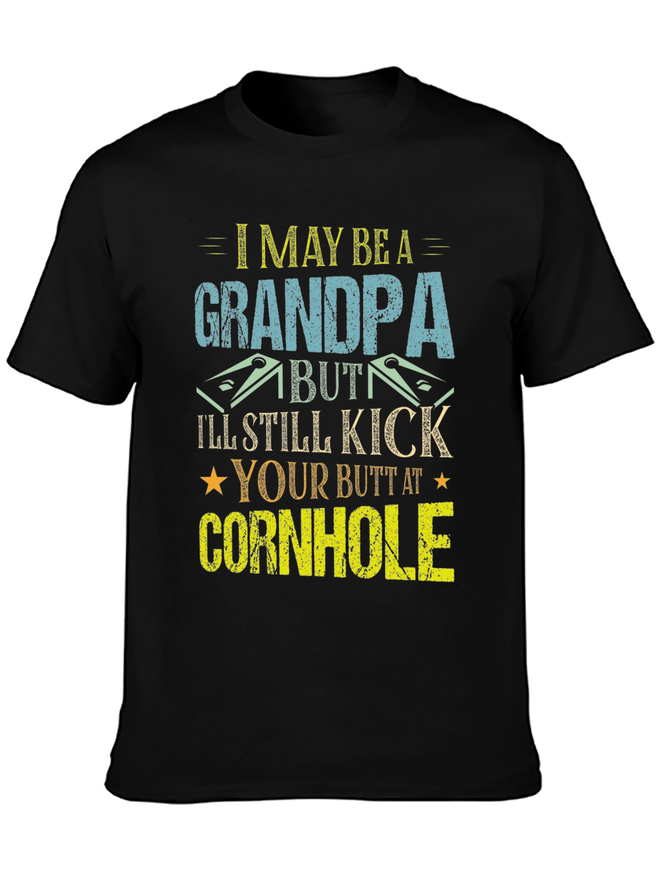 Funny Grandpa Cornhole T-Shirt