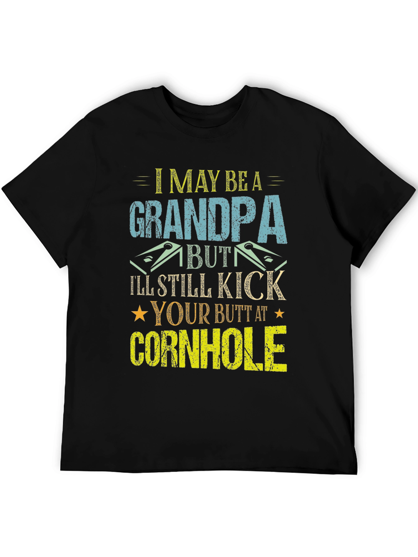 Funny Grandpa Cornhole T-Shirt