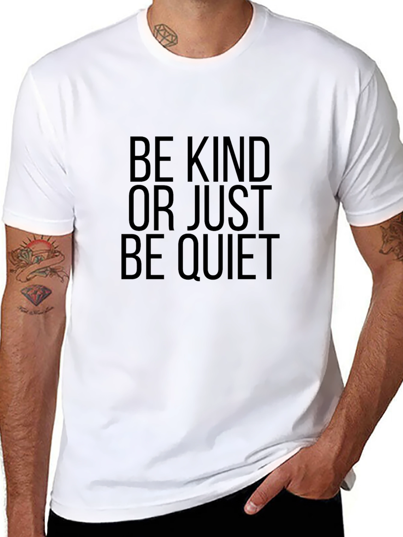 Be Kind T-Shirt - Soft Cotton Statement Tee