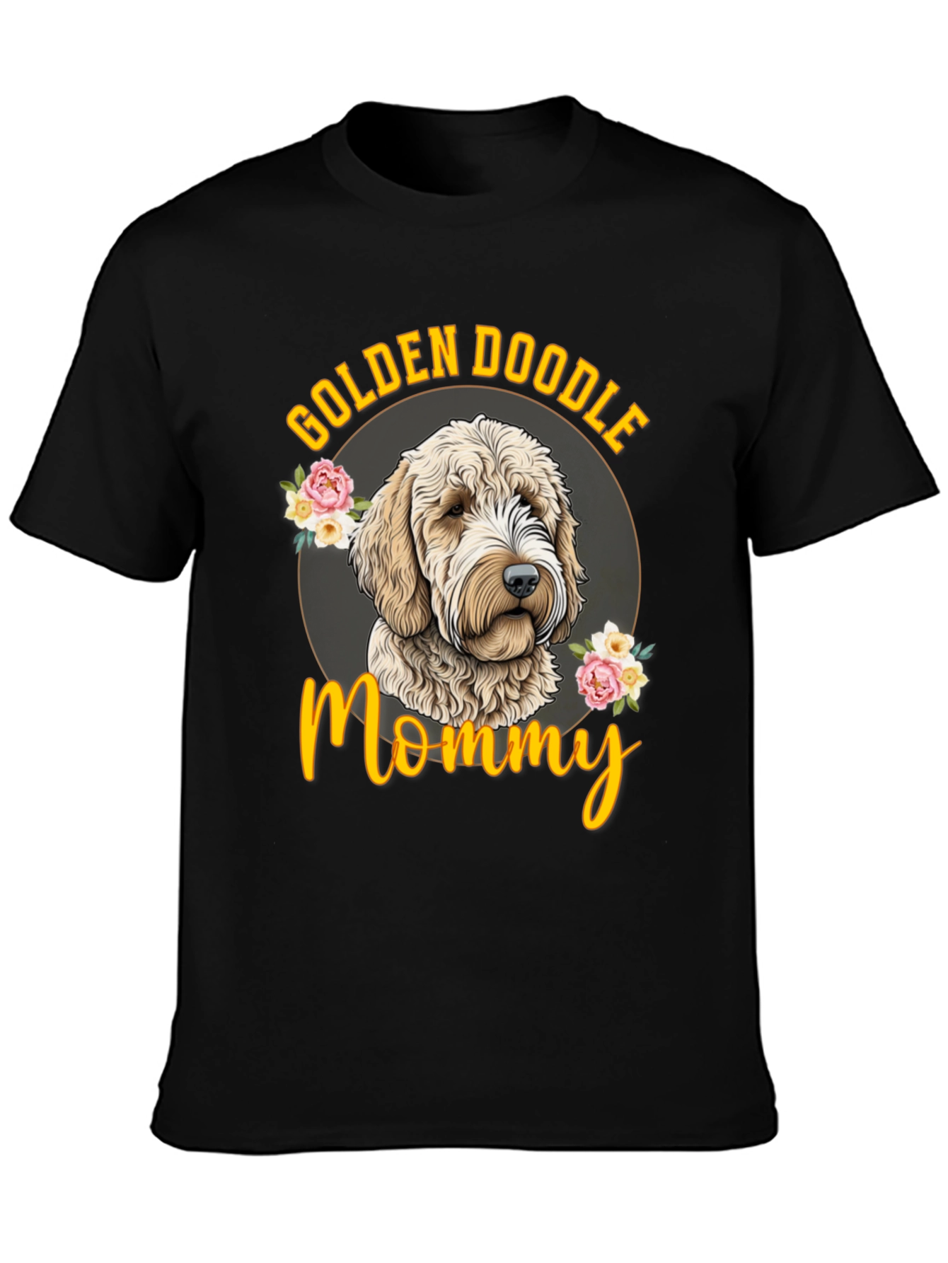 Golden Doodle Mommy Graphic T-Shirt