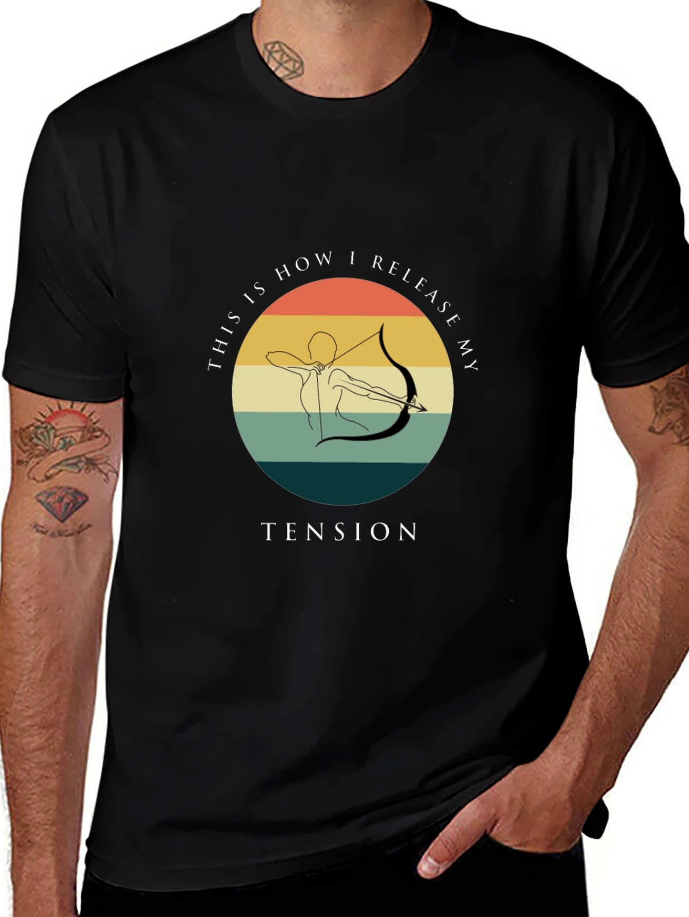 Archery Tension Release Tee - Unique Archer Gift