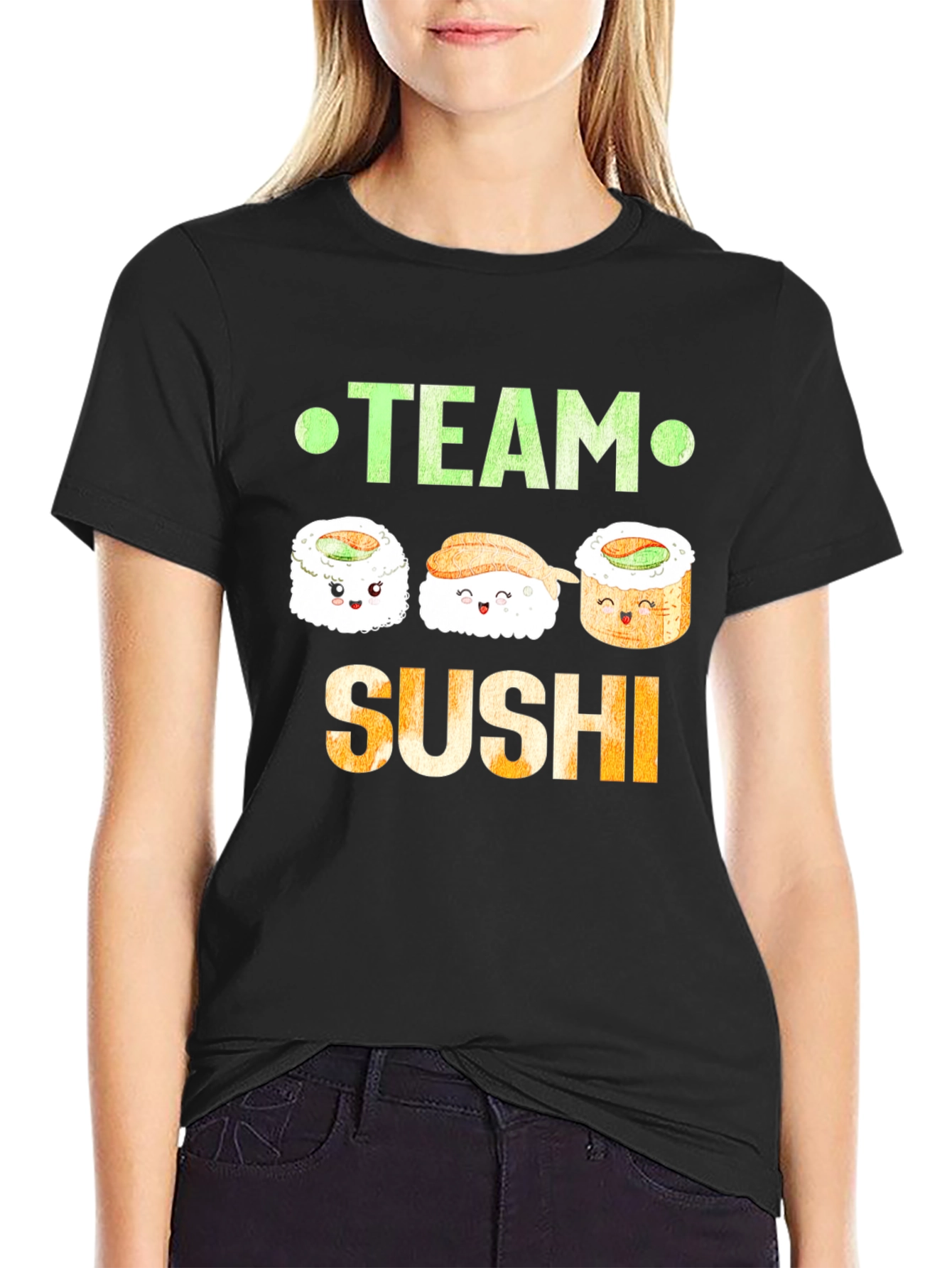 Team Sushi Graphic T-Shirt - Cute Sushi Lover Tee