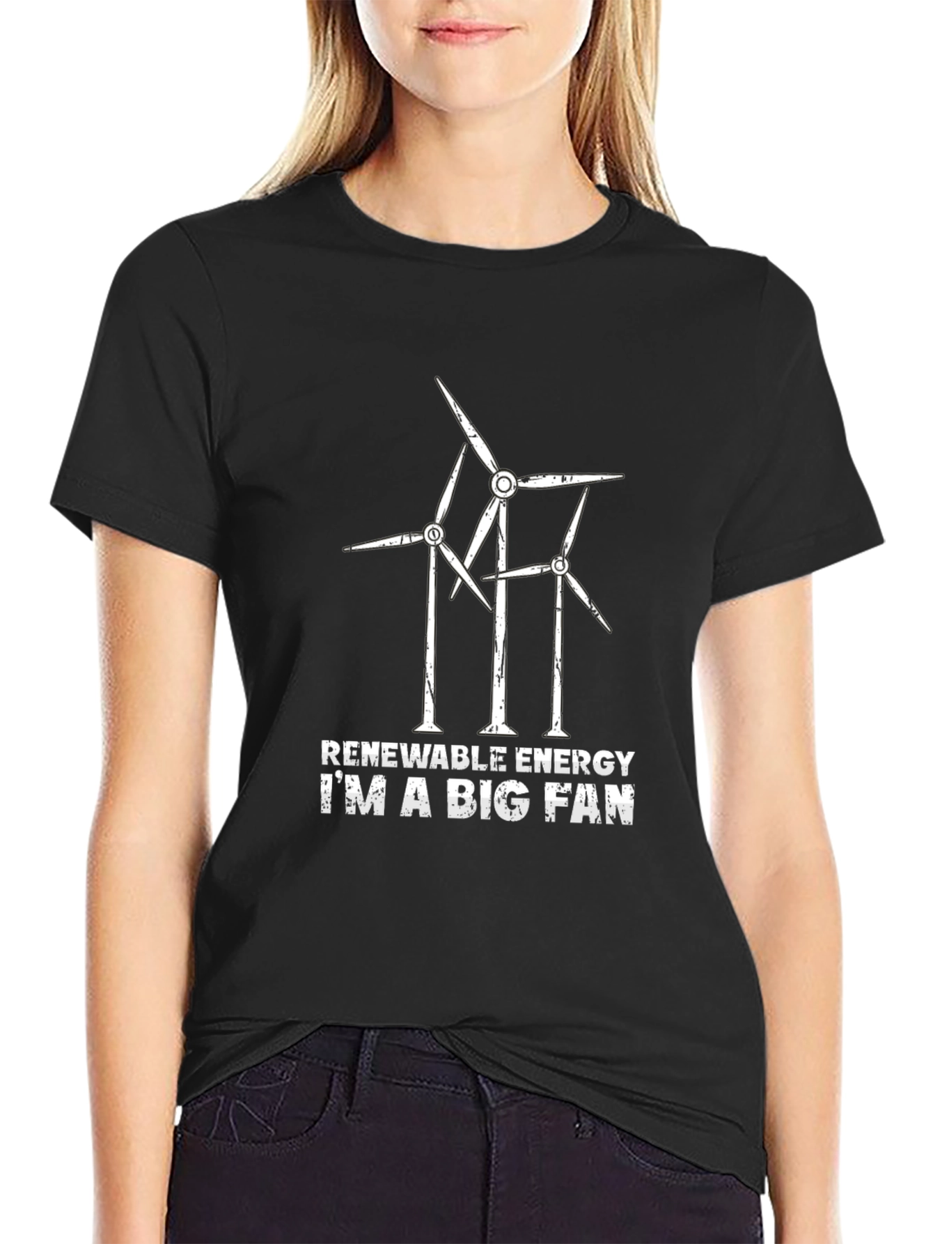 Renewable Energy T-Shirt - Im A Big Fan