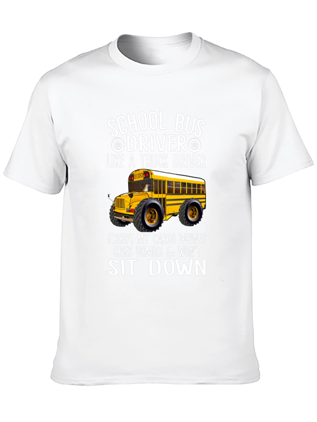 School Bus Driver Graphic T-Shirt
