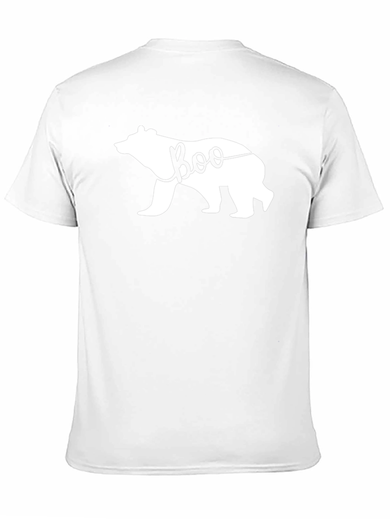 Boo Bear Black T-Shirt - Halloween Spooky Season