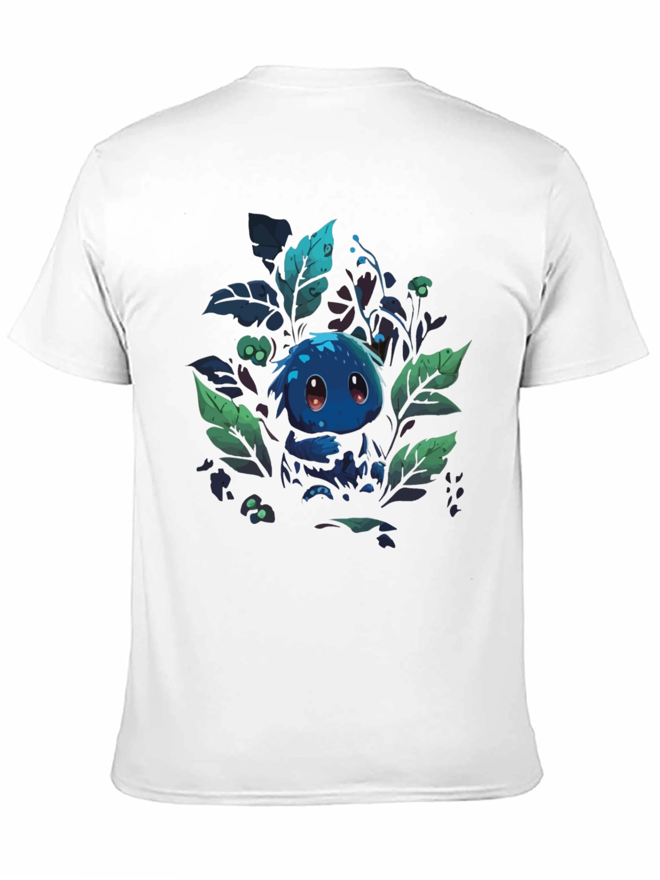 Cute Creature Graphic Tee - Black