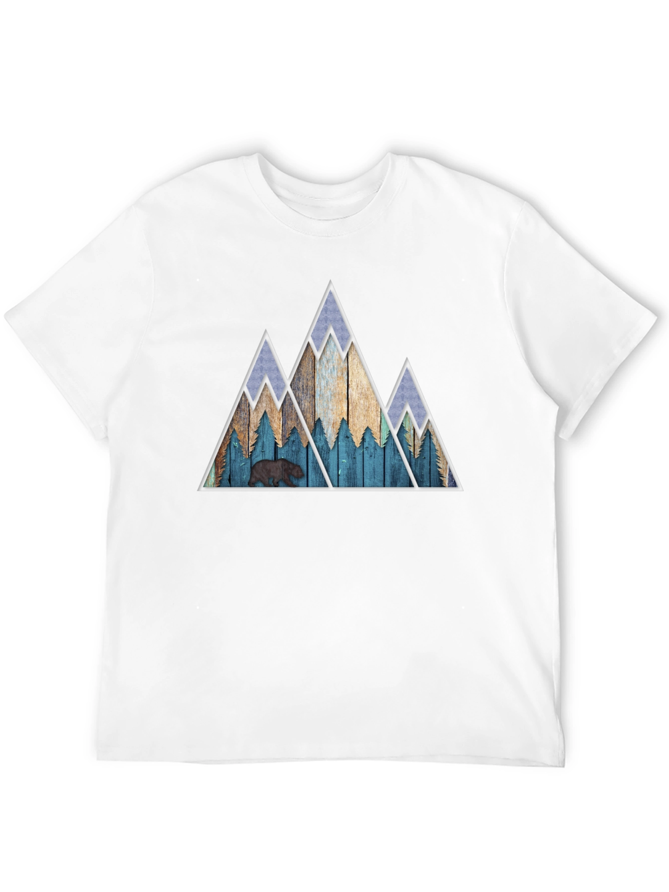 Mountains & Bear Graphic Tee