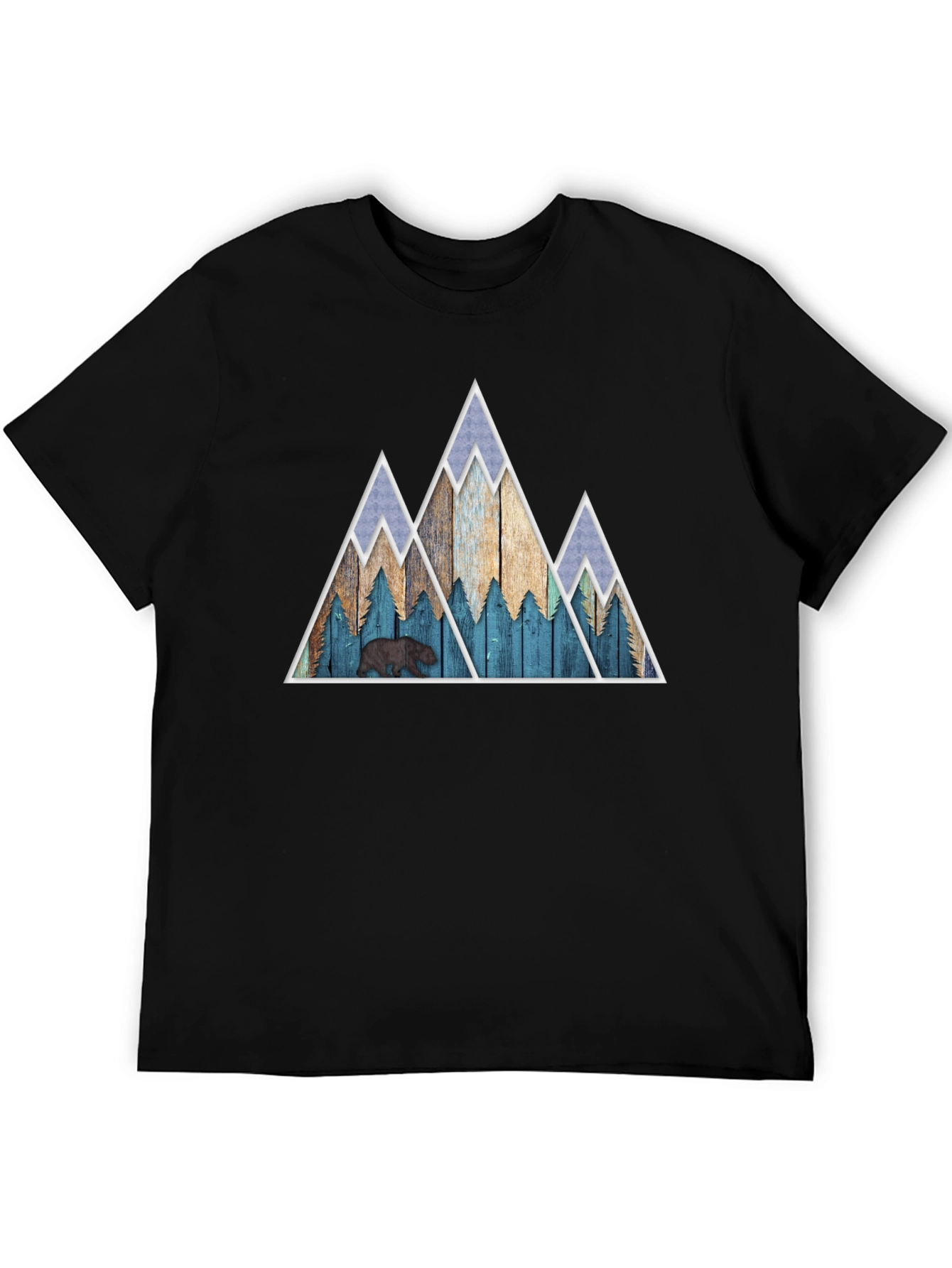 Mountains & Bear Graphic Tee