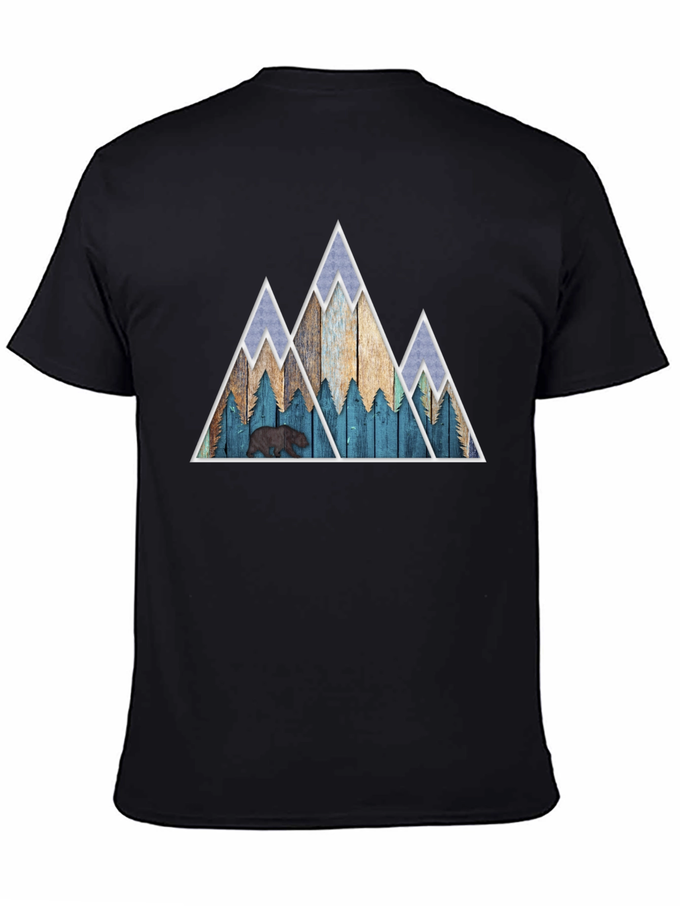 Mountains & Bear Graphic Tee