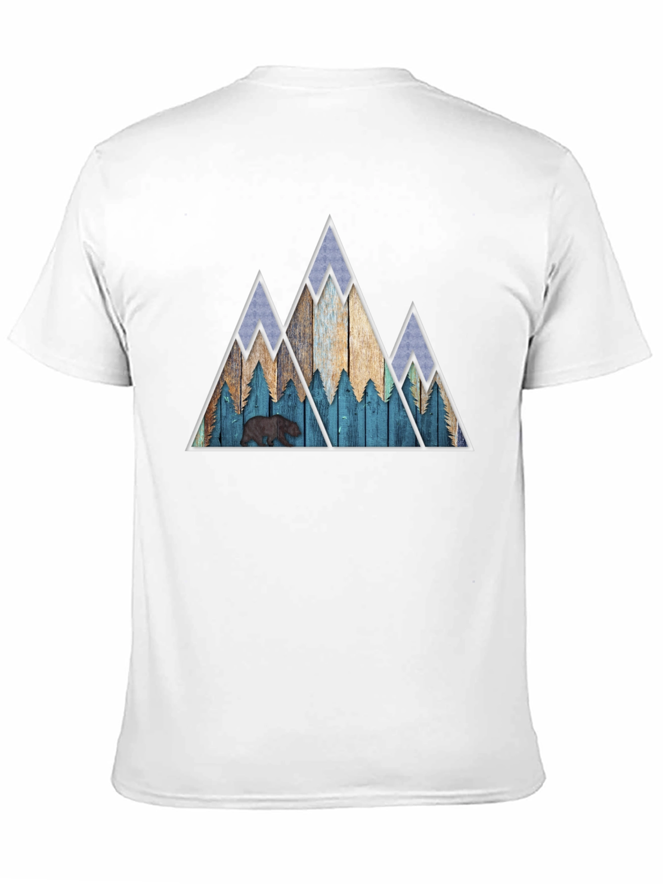 Mountains & Bear Graphic Tee
