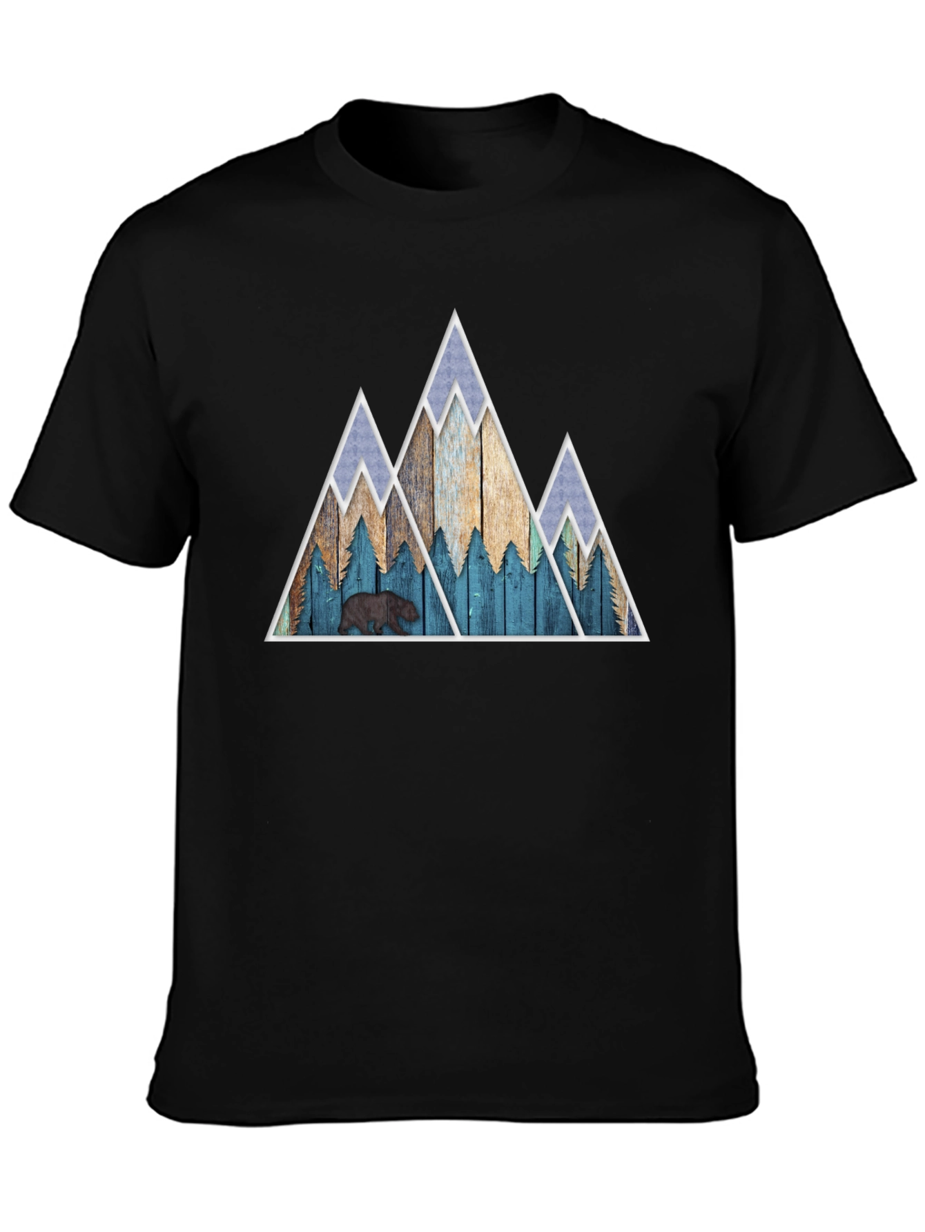 Mountains & Bear Graphic Tee