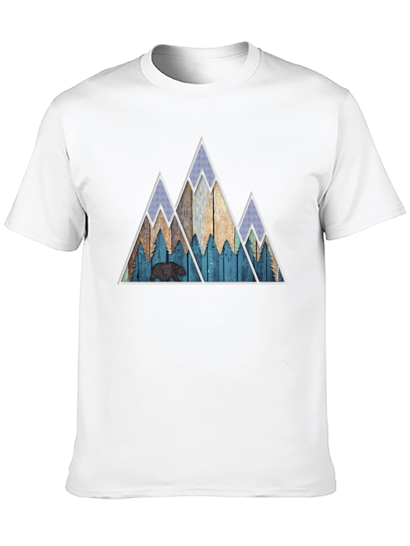 Mountains & Bear Graphic Tee