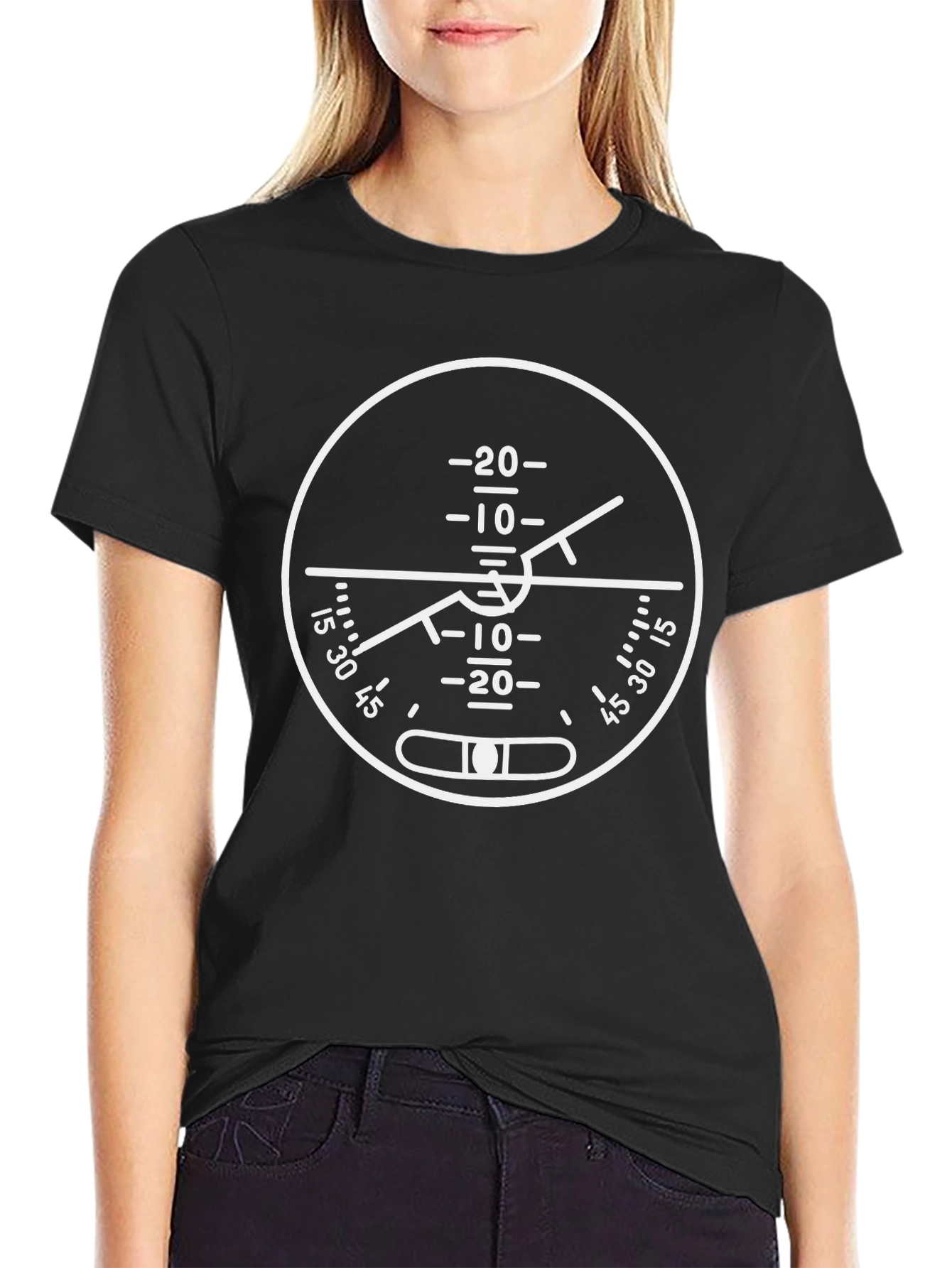 Attitude Indicator Graphic Tee