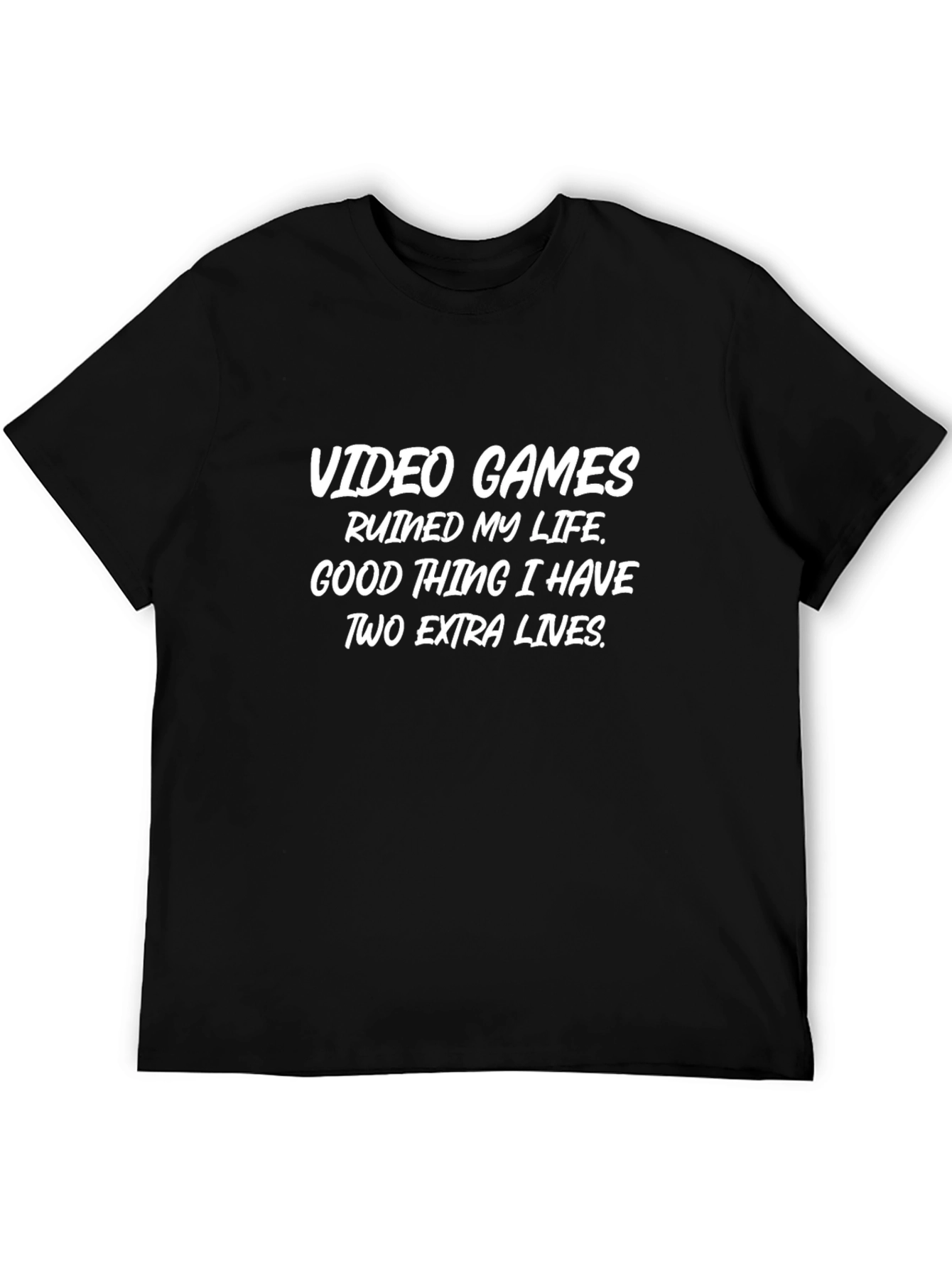 Video Games Extra Lives Graphic T-Shirt