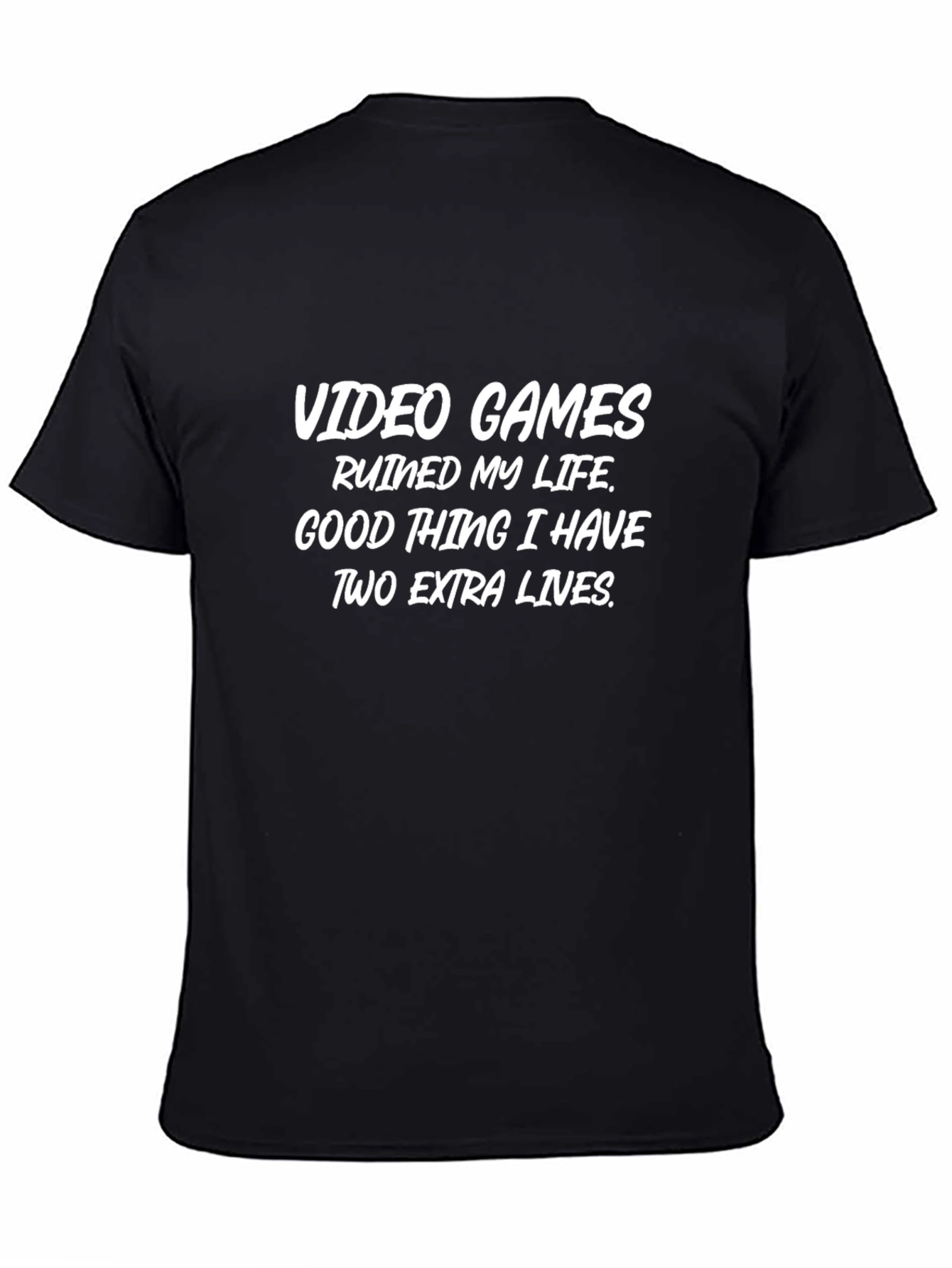 Video Games Extra Lives Graphic T-Shirt