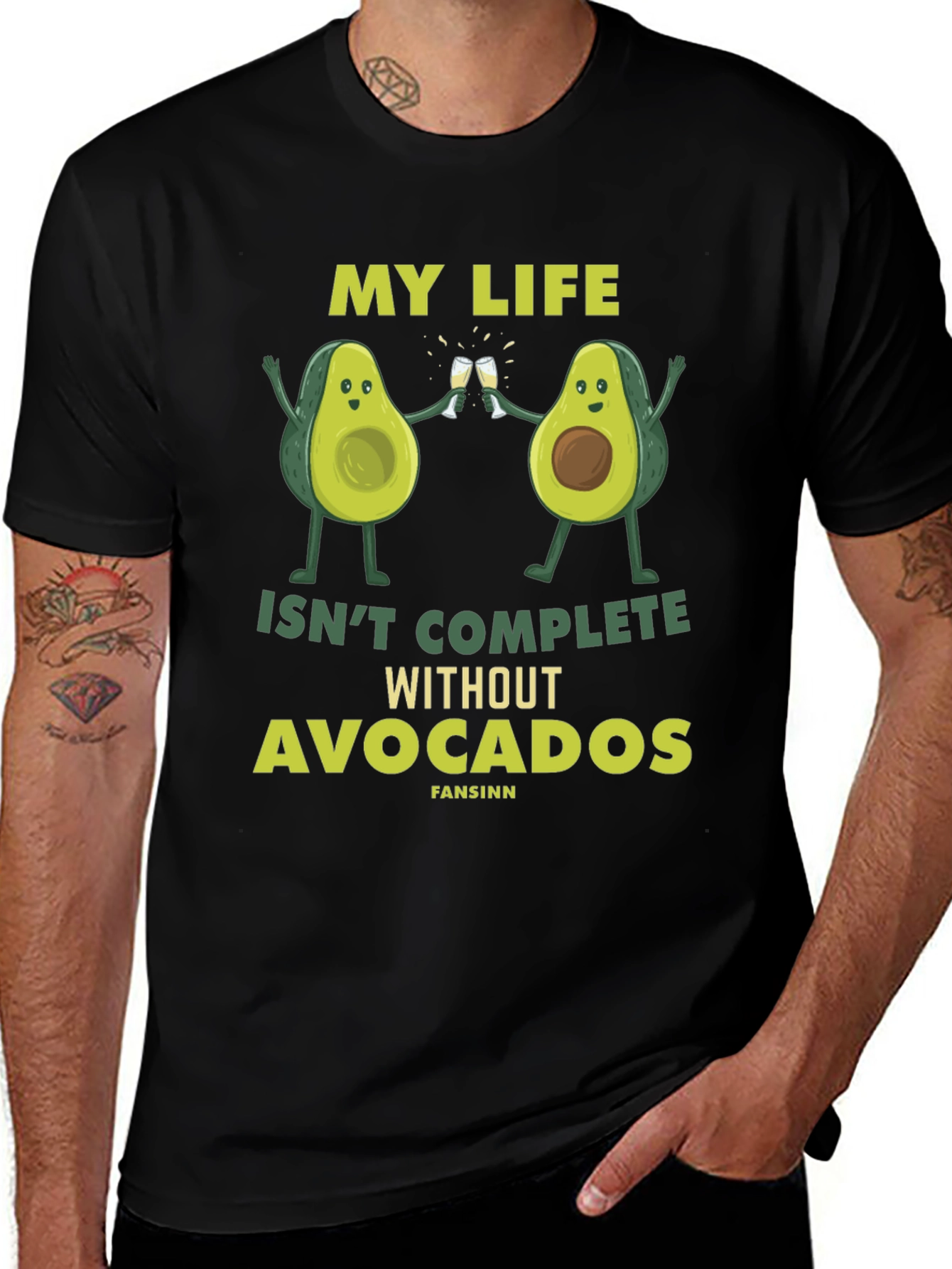 Avocado Life T-Shirt - Funny Graphic Tee