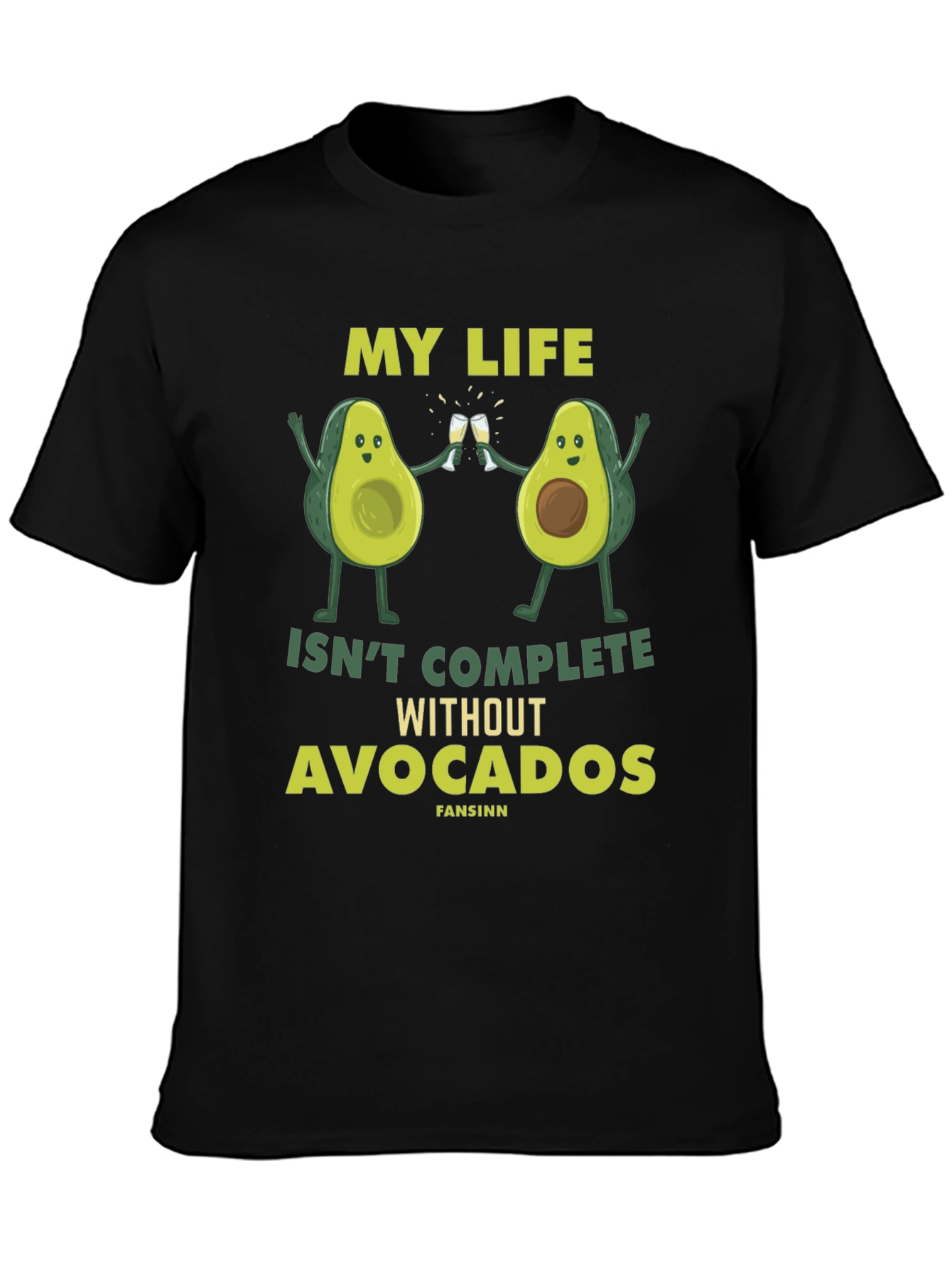 Avocado Life T-Shirt - Funny Graphic Tee